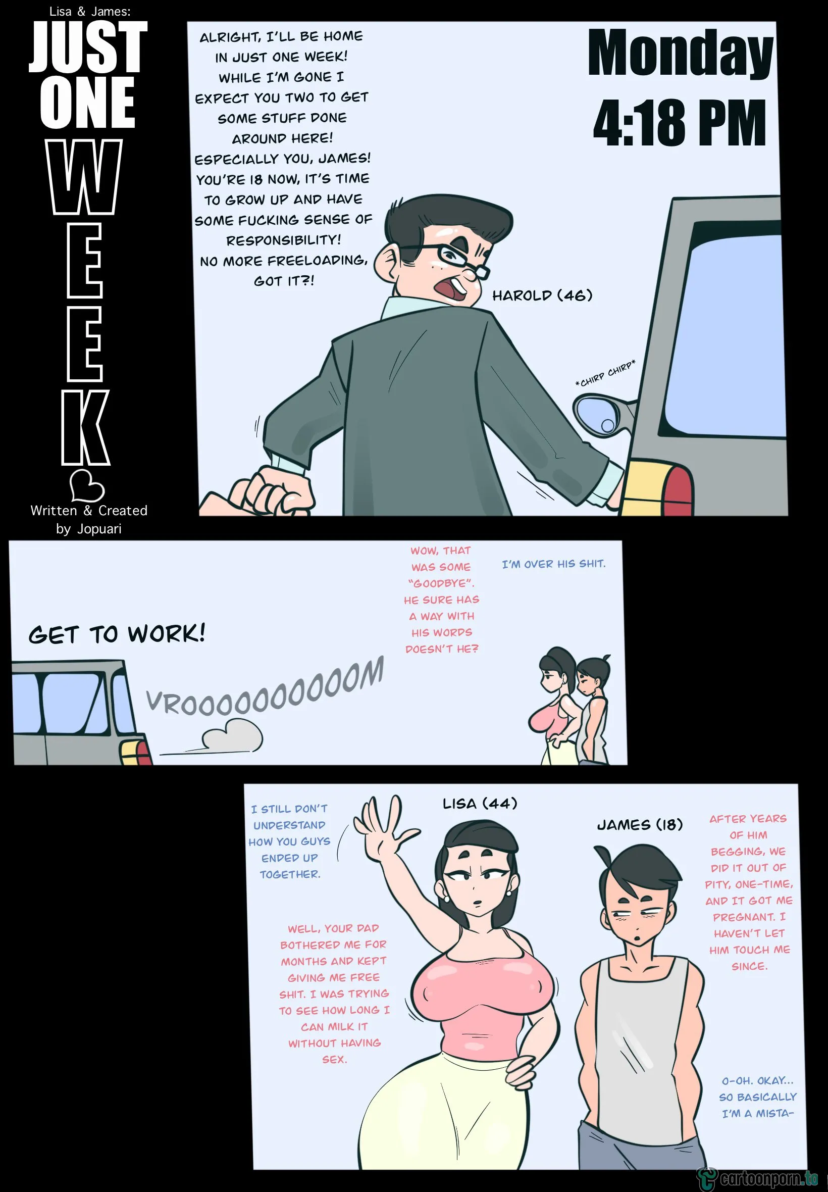 Lisa & James - The Week Together [Jopuari] Chapter 1 – page 3
