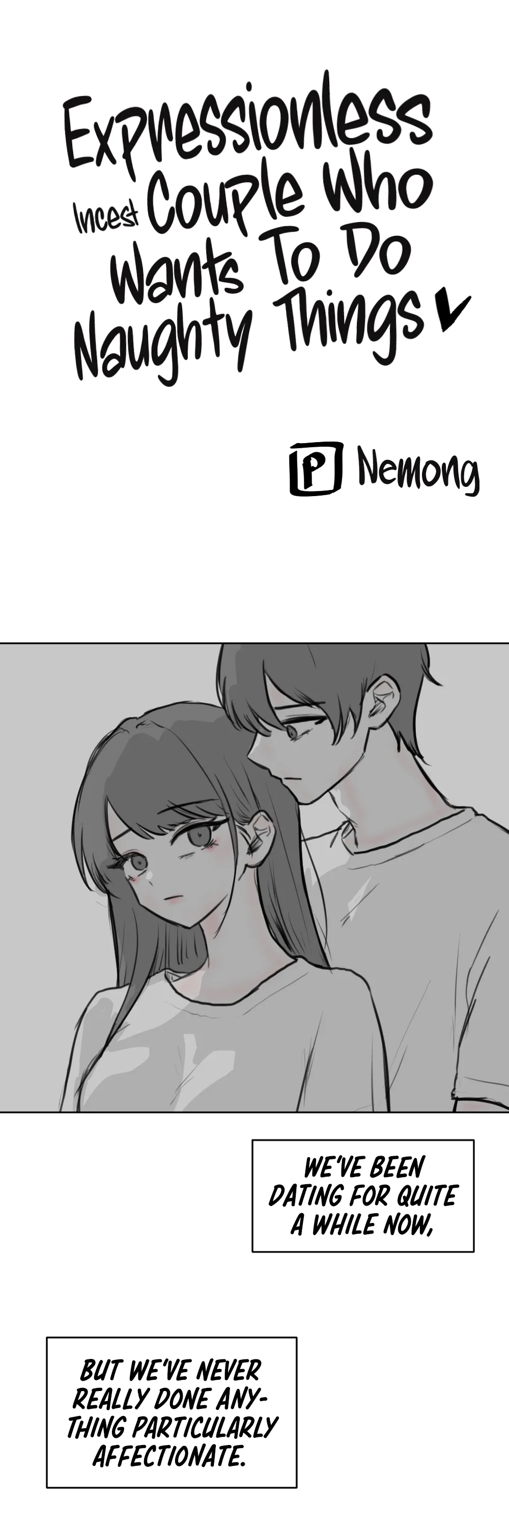 Expressionless Incest Couple Who Wants To Do Naughty Things [NEMoNG] Chapter 1 – page 1