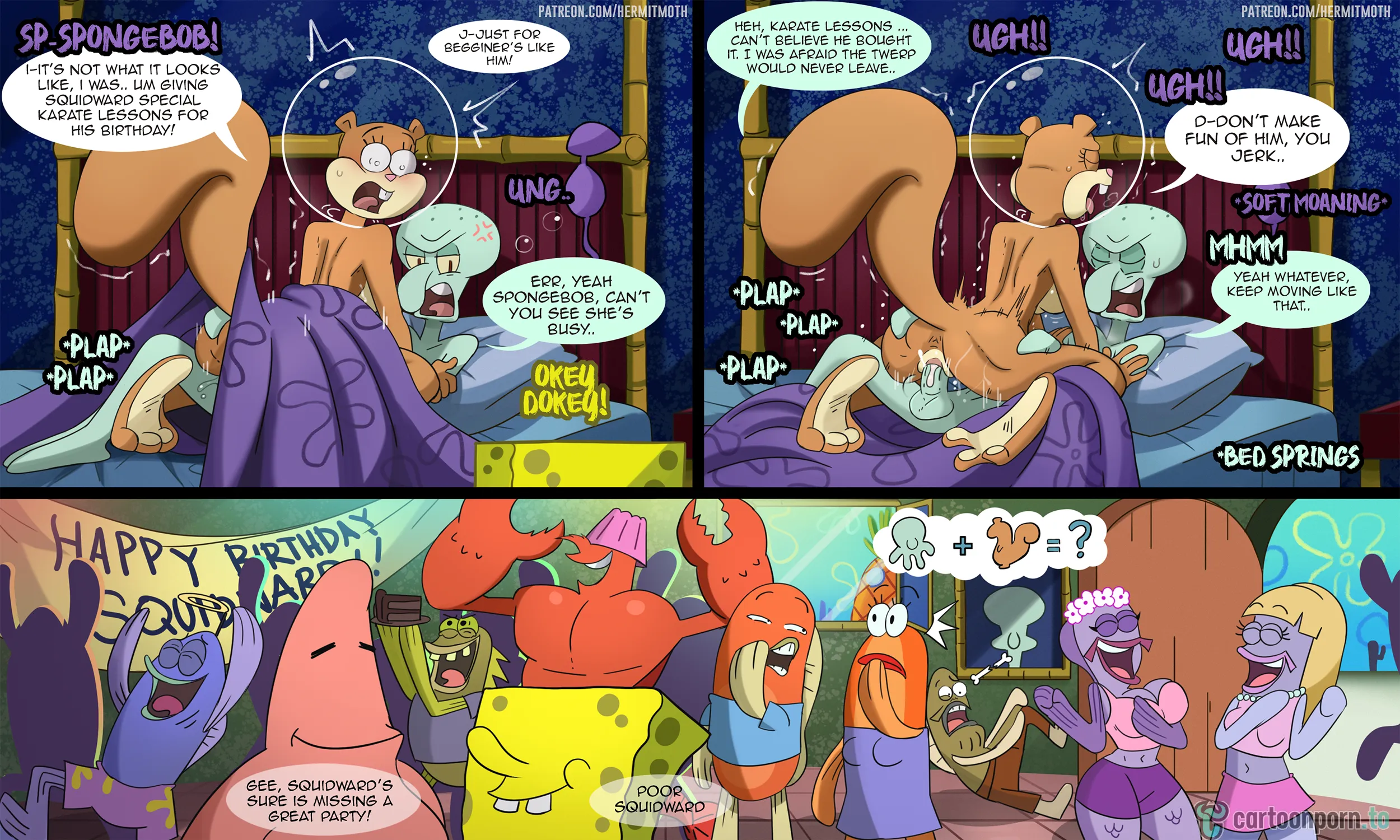 Three Sandy Cheeks Oneshots (Sponge Bob) [Hermit Moth] Chapter 1 – page 3