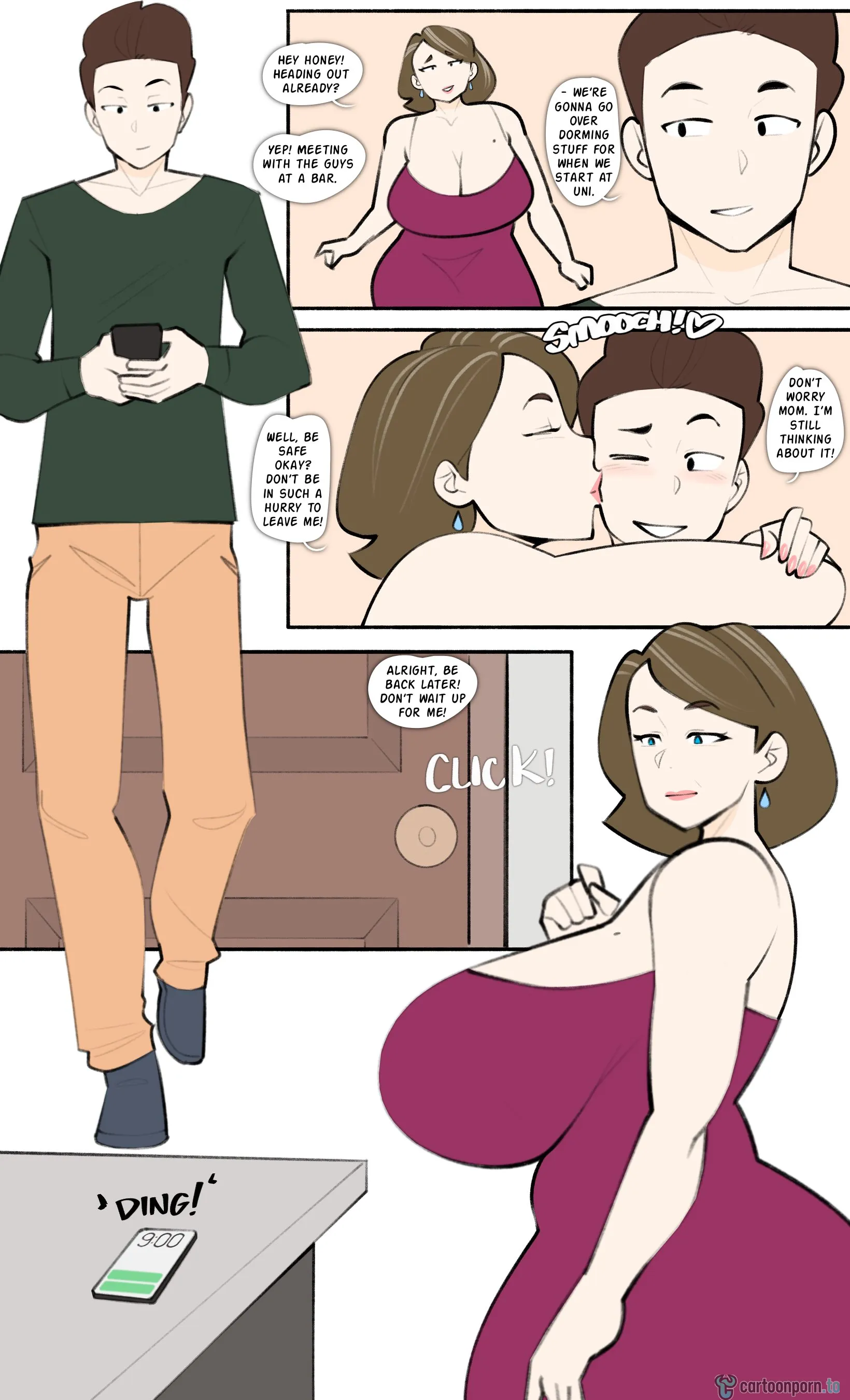 Jopuari Archive - Incest Porn Comic Collection [Jopuari] FUCK THAT MILF #1 - Katheryn [sample] – page 2