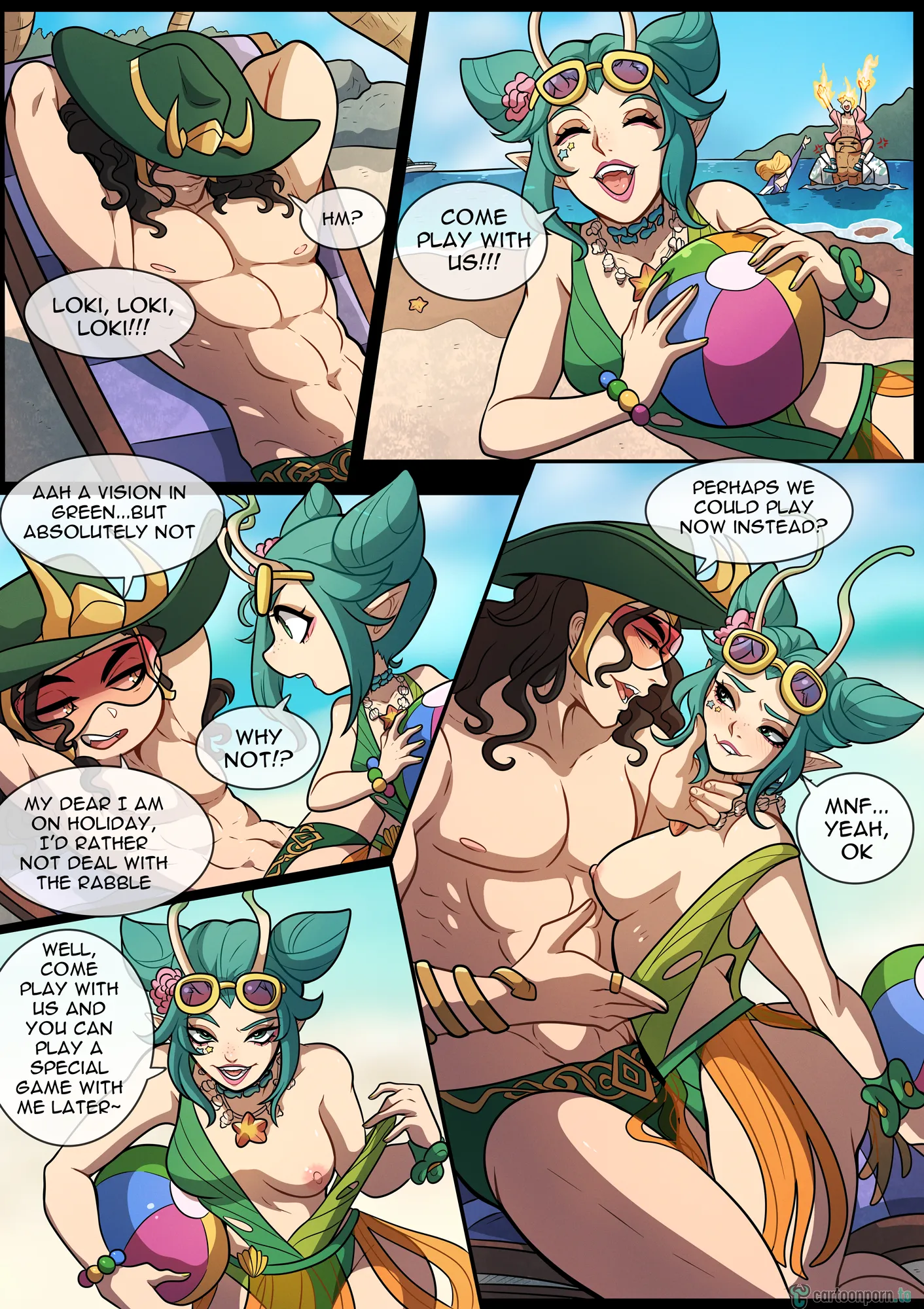 Sex on the Beach (Marvel Rivals) [Kinkymation] Chapter 1 – page 3
