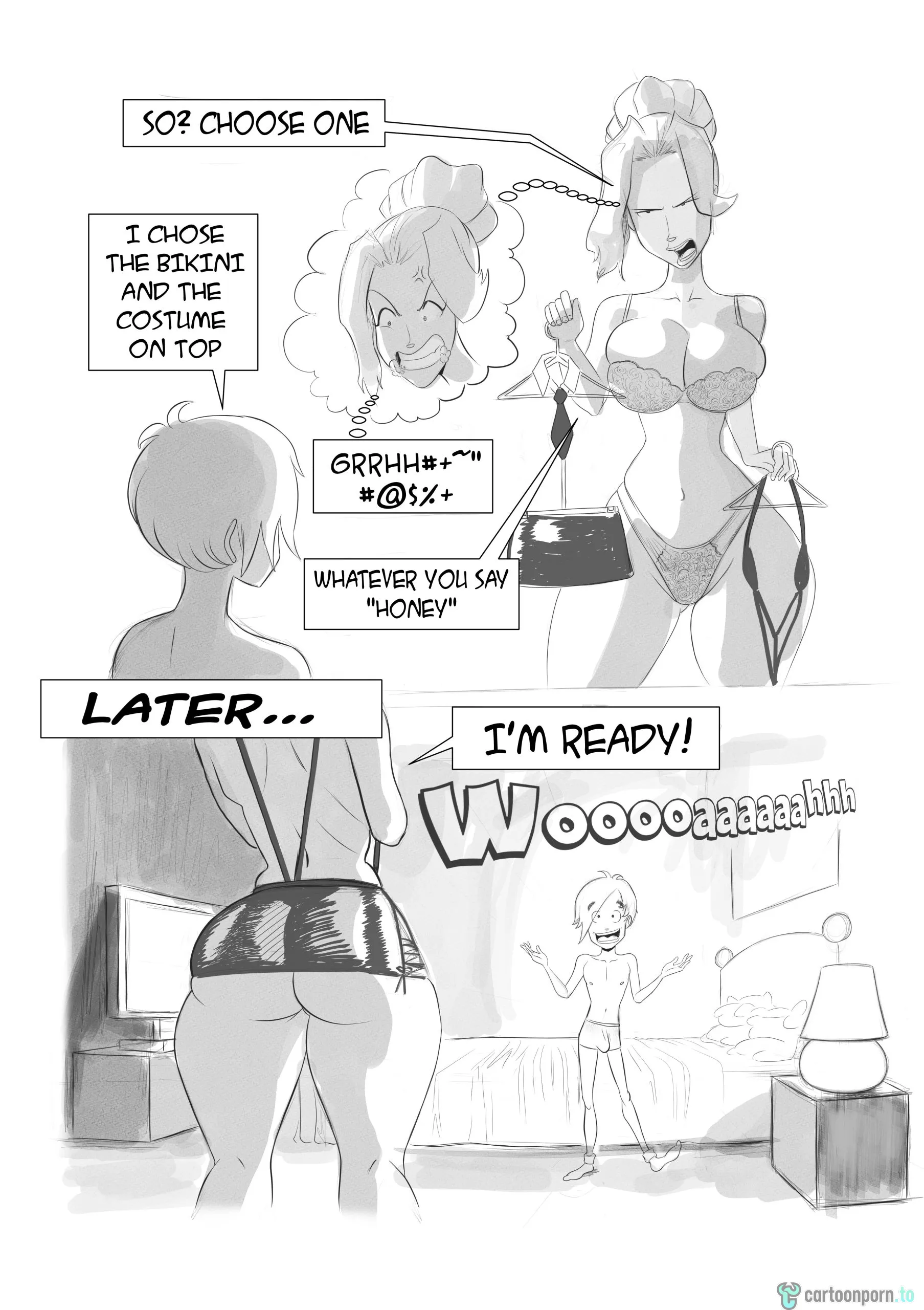 A Night With Mom [Art Tzi] Chapter 1 – page 18