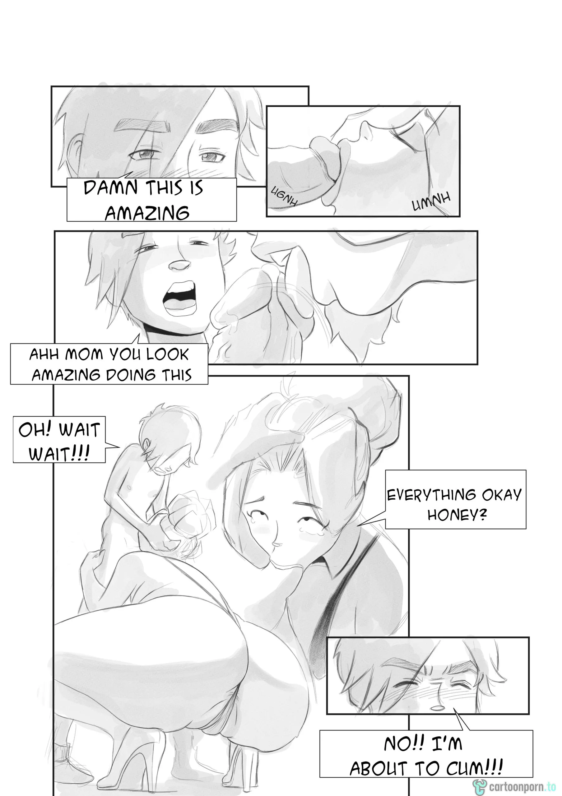 A Night With Mom [Art Tzi] Chapter 1 – page 25