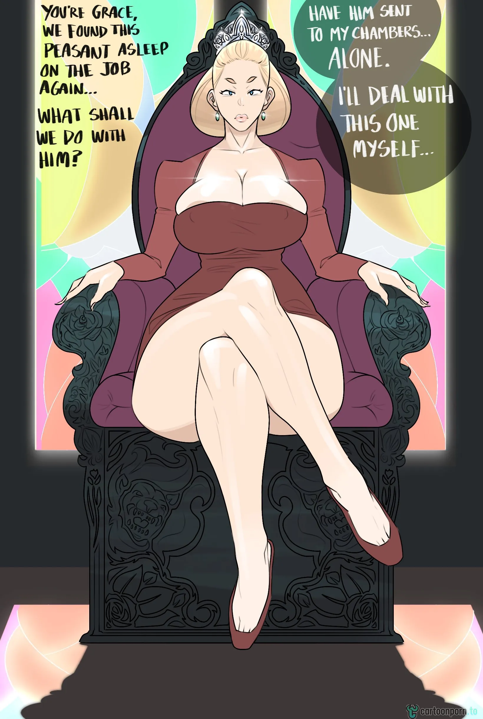 Jopuari Archive - Incest Porn Comic Collection [Jopuari] MILF QUEEN – page 1