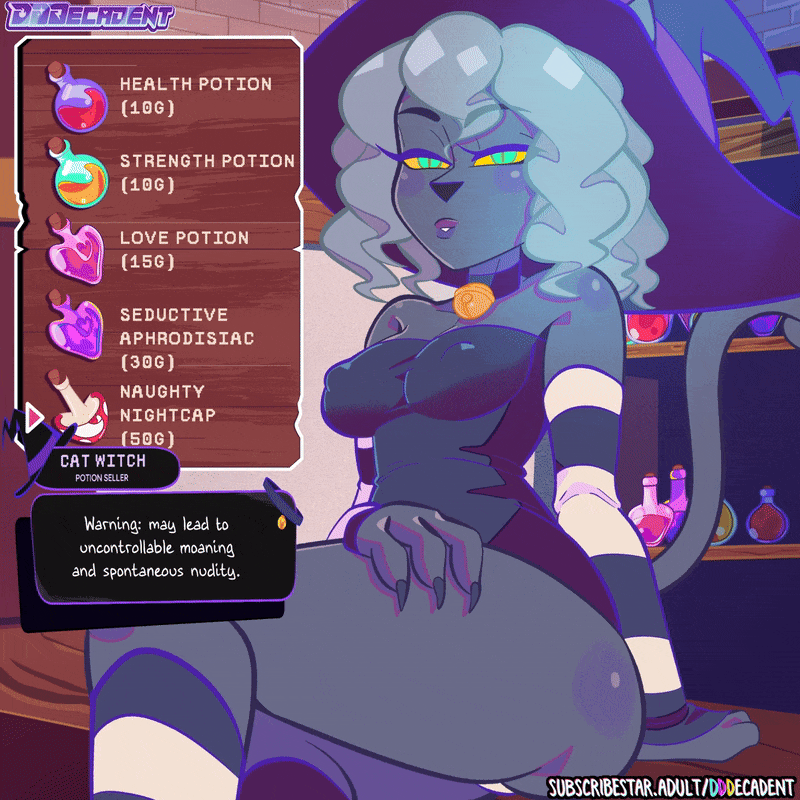 CatWitch: Panties &amp; Potions [KissClaw | Dddecadent] 1 . CatWitch: Panties & Potions - Chapter 1 [KissClaw | Dddecadent] – page 7