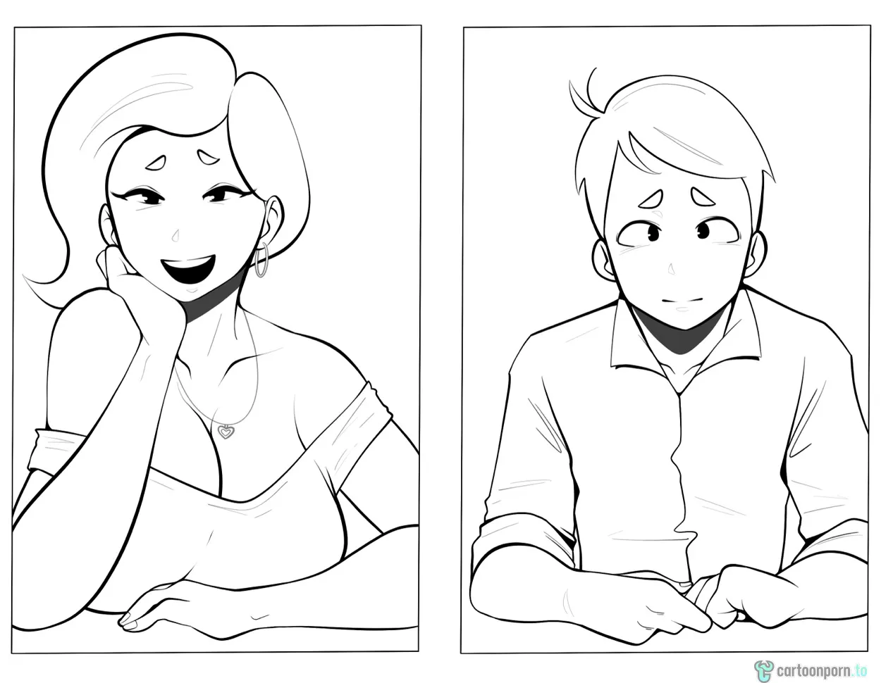 Jopuari Archive - Incest Porn Comic Collection [Jopuari] A Widowed Aunt – page 4