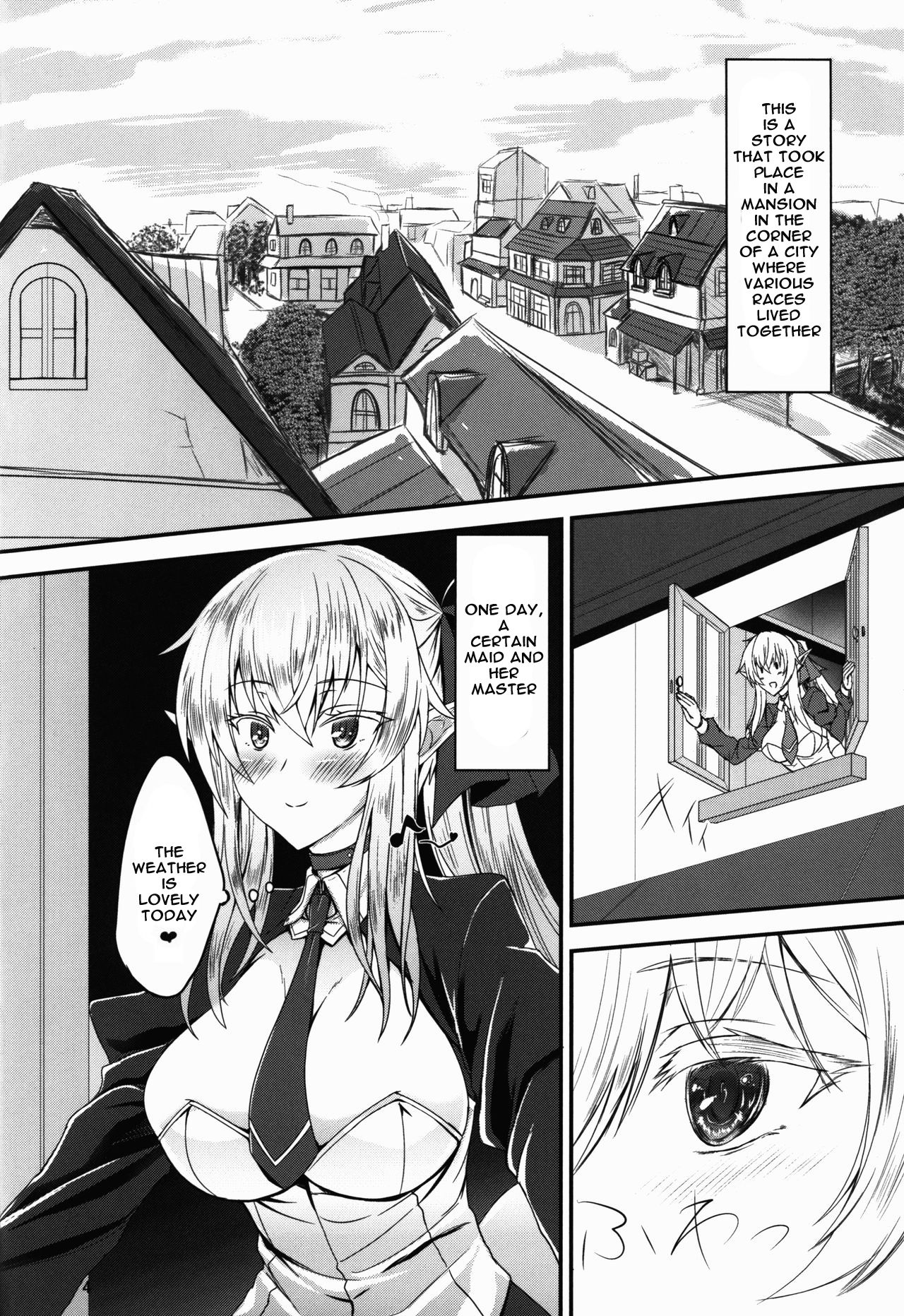 Suki Suki Goshujin-sama -Maid Elf-san ni Osowaretai- Suki Suki Goshujin-sama -Maid Elf-san ni Osowaretai- – page 4