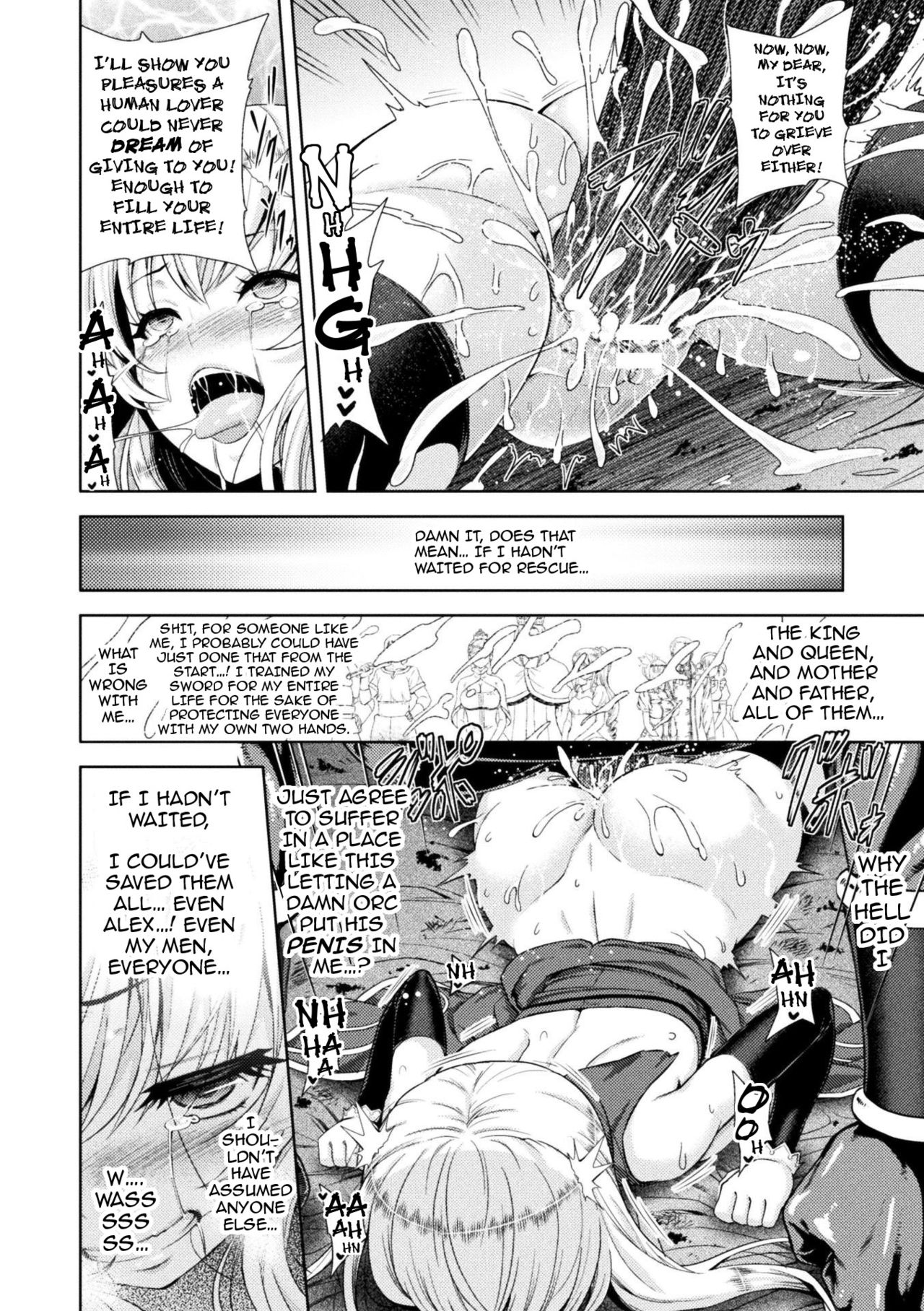 Erona – The Fall of a Beautiful Knight Cursed with the Lewd Mark of an Orc 1 . Erona - The Fall of a Beautiful Knight Cursed with the Lewd Mark of an Orc – page 41