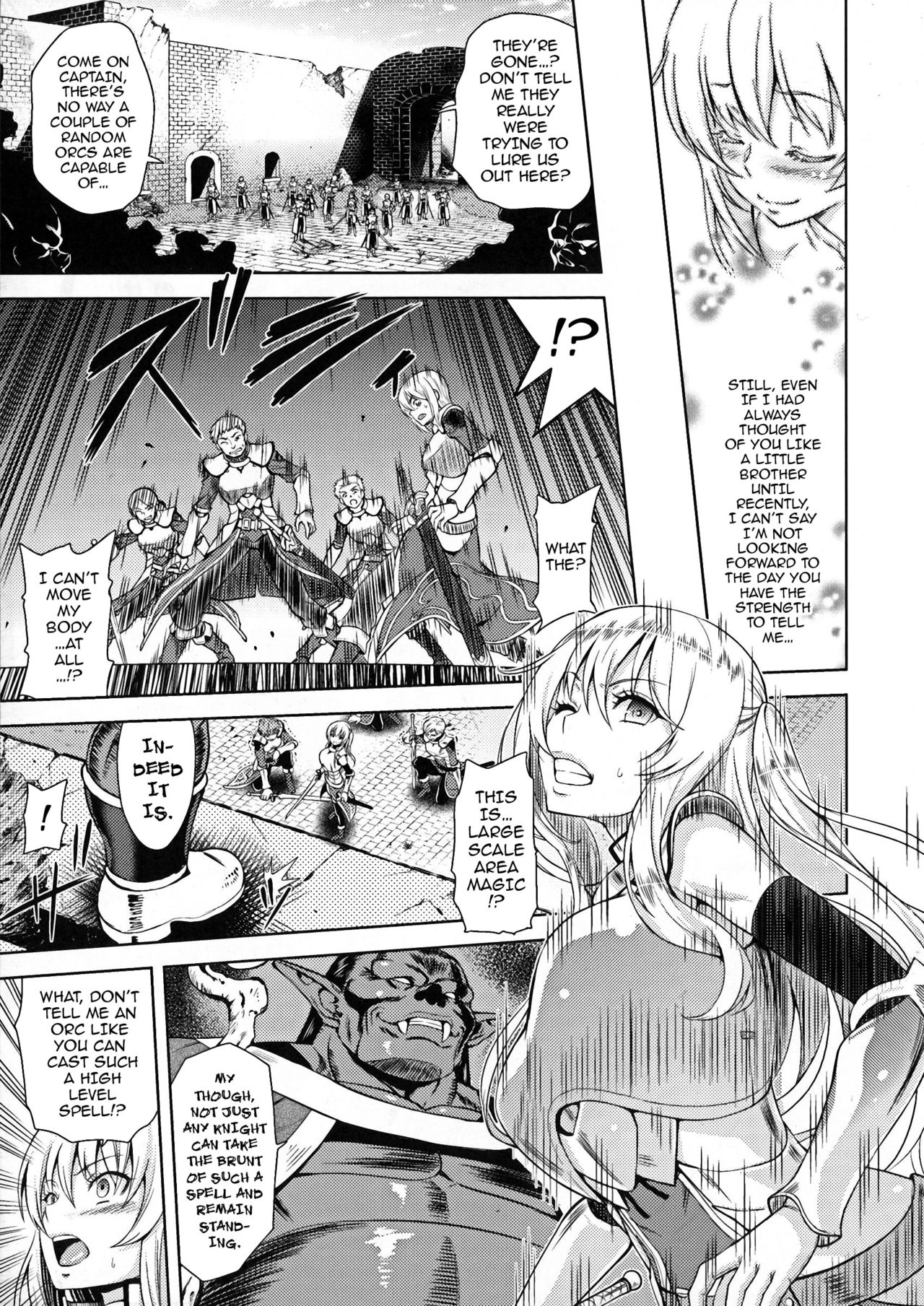 Erona – The Fall of a Beautiful Knight Cursed with the Lewd Mark of an Orc 1 . Erona - The Fall of a Beautiful Knight Cursed with the Lewd Mark of an Orc – page 8
