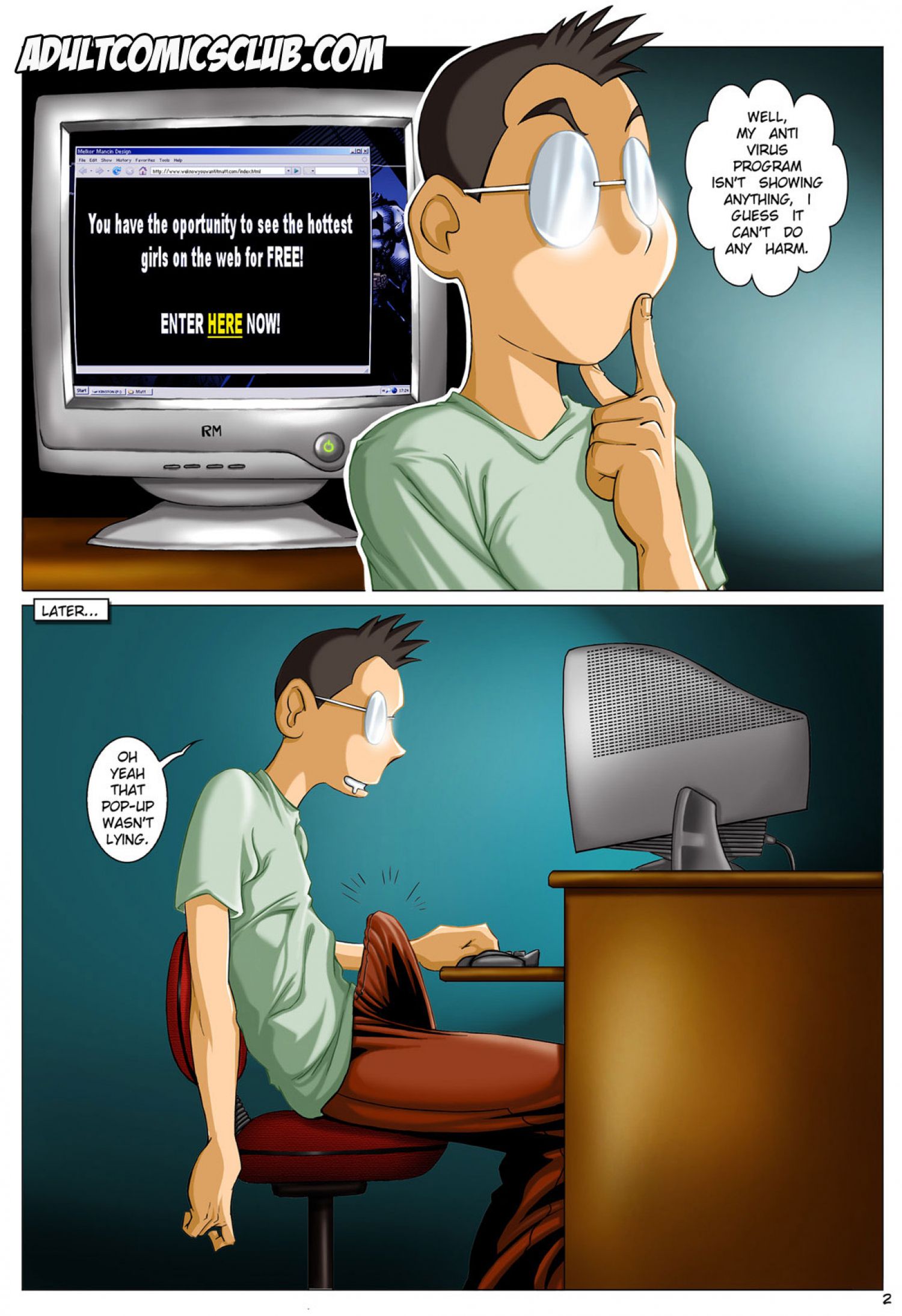 A Geek’s Life [Romulo Melkor Mancin] 1 . A Geek's Life – page 2