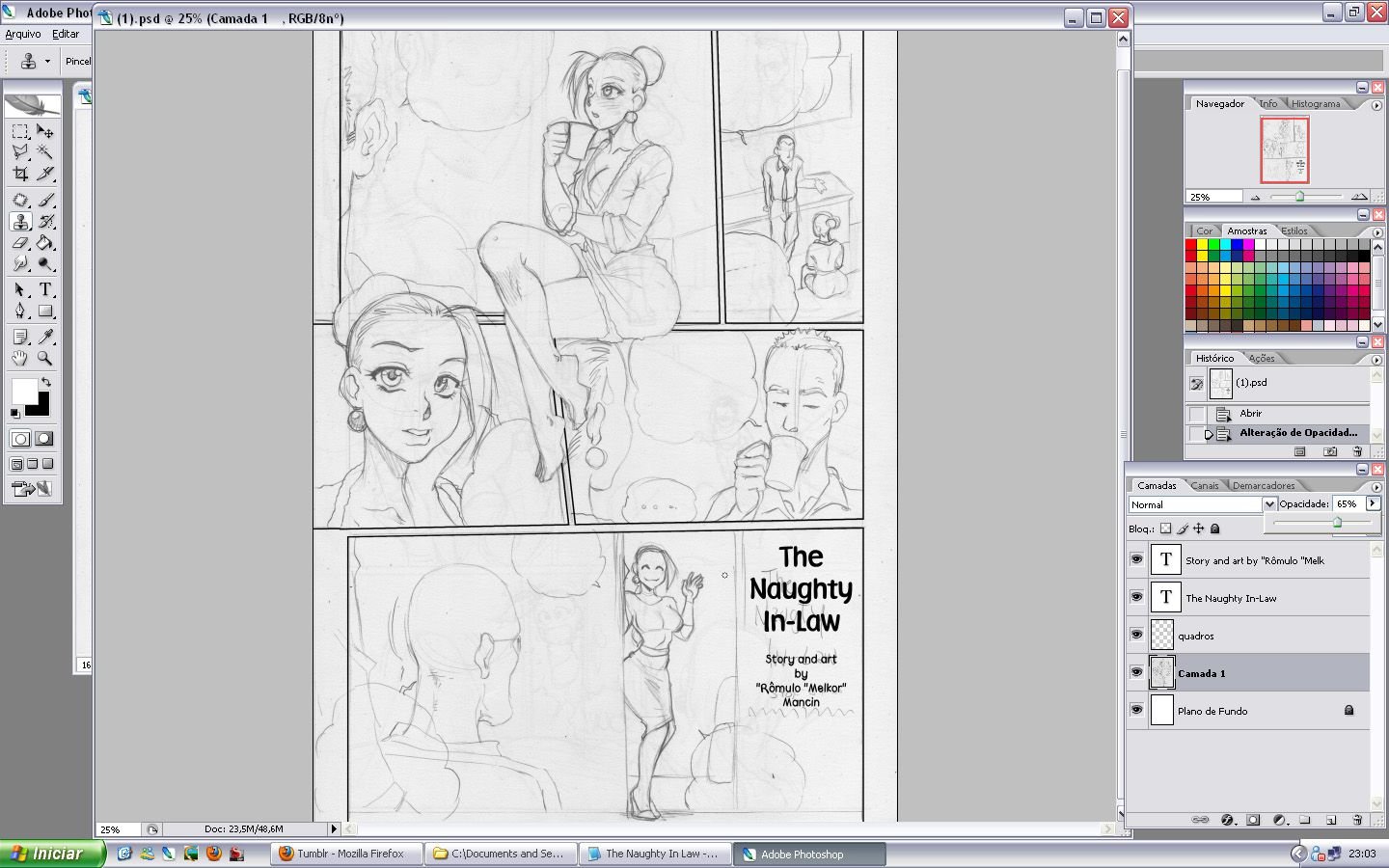 Sketchs [Romulo Melkor Mancin] 1 . Sketchs [Romulo Melkor Mancin] – page 20
