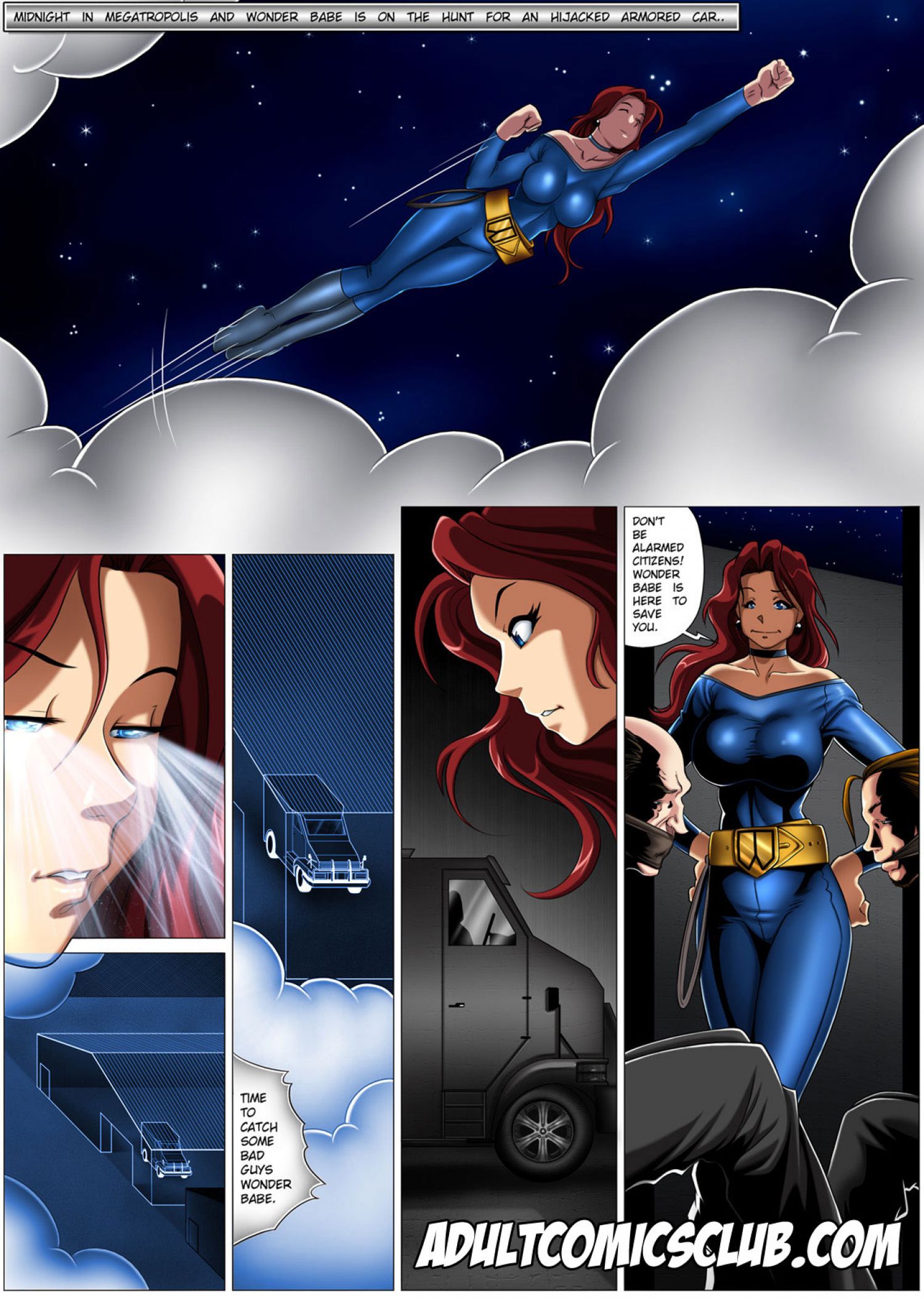 Wonderbabe VS VoodooKing 1 [Romulo Melkor Mancin] 1 . Wonderbabe VS VoodooKing 1 [Romulo Melkor Mancin] – page 2