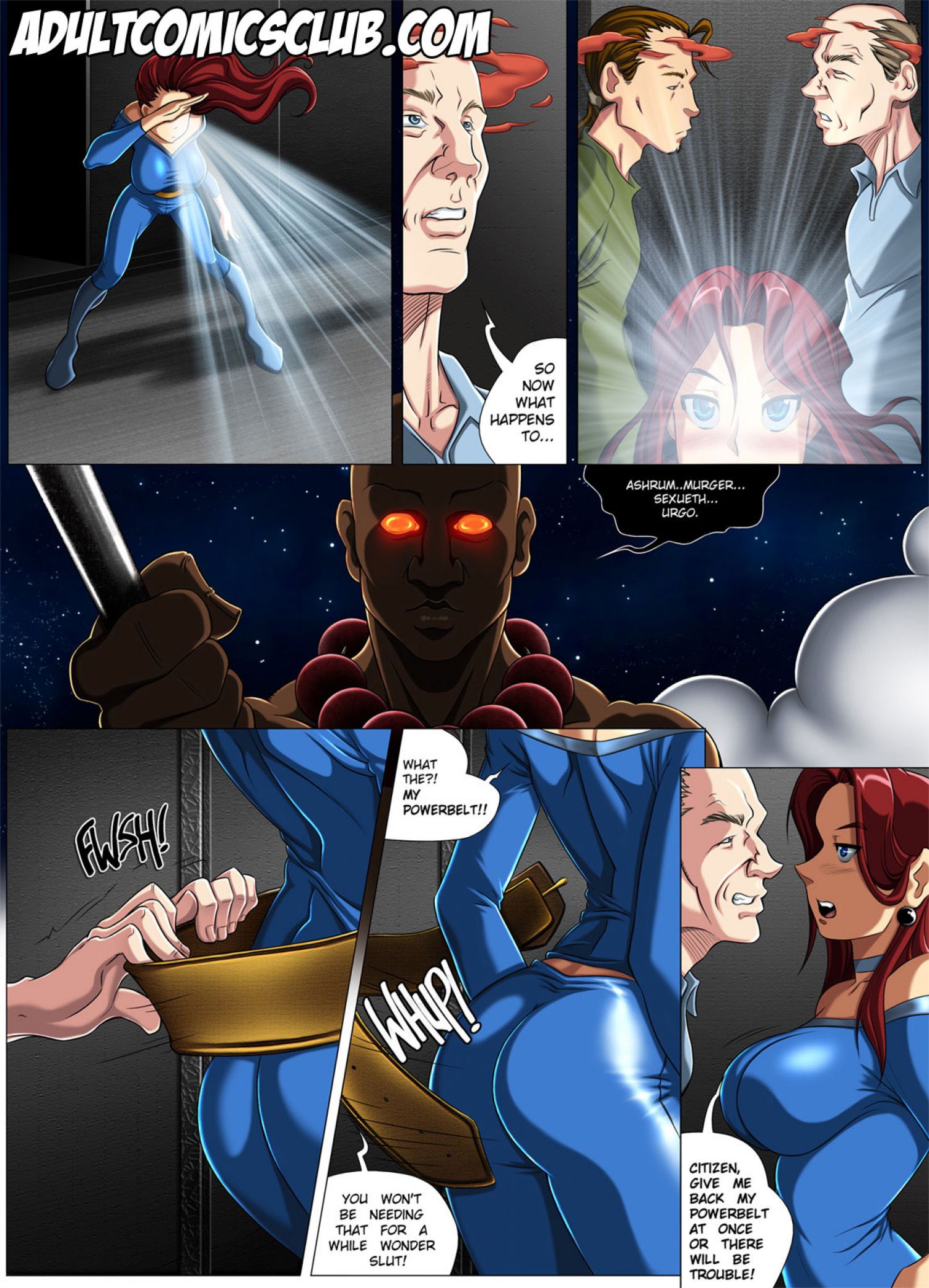 Wonderbabe VS VoodooKing 1 [Romulo Melkor Mancin] 1 . Wonderbabe VS VoodooKing 1 [Romulo Melkor Mancin] – page 4