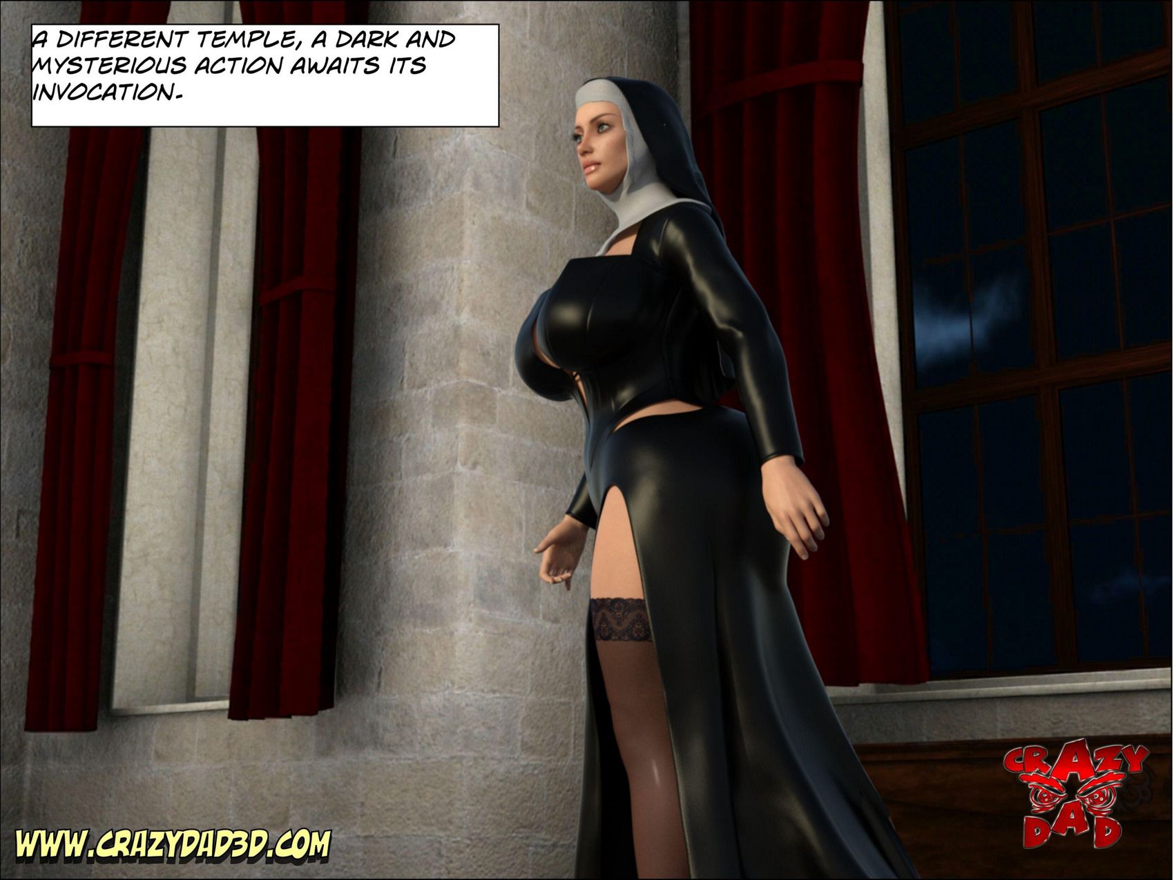 Evil Nun [CrazyDad3D] 1 . Evil Nun [CrazyDad3D] – page 5