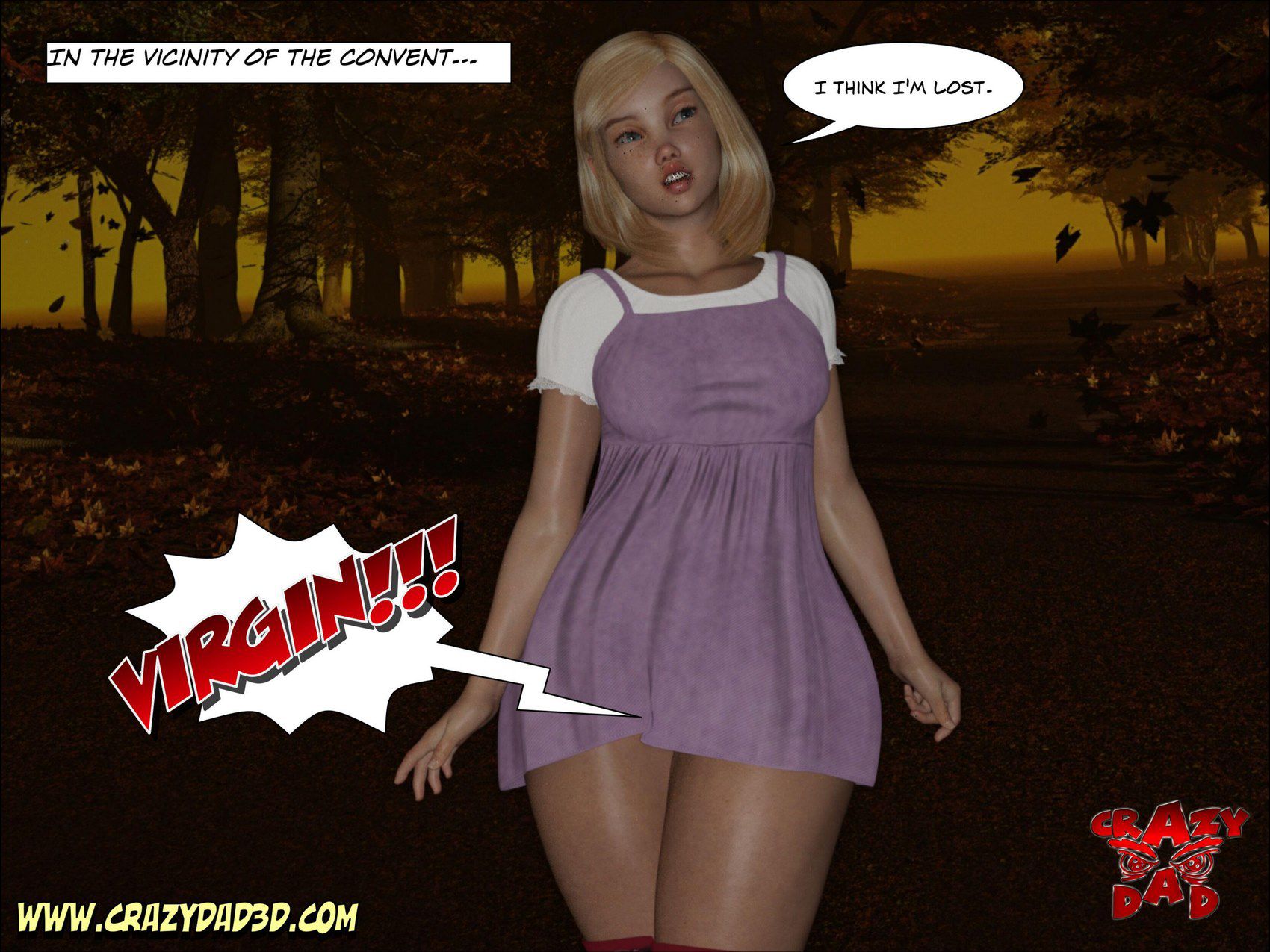 Evil Nun [CrazyDad3D] 1 . Evil Nun [CrazyDad3D] – page 33