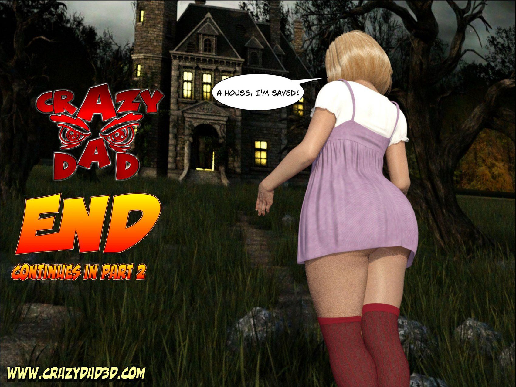 Evil Nun [CrazyDad3D] 1 . Evil Nun [CrazyDad3D] – page 35