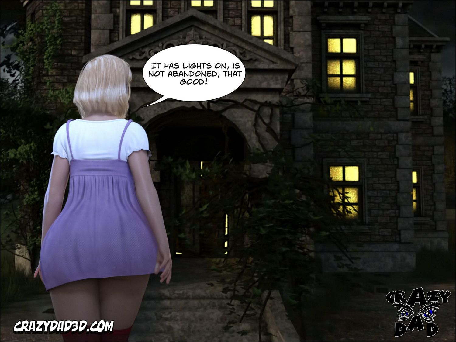 Evil Nun [CrazyDad3D] 2 . Evil Nun [CrazyDad3D] – page 4