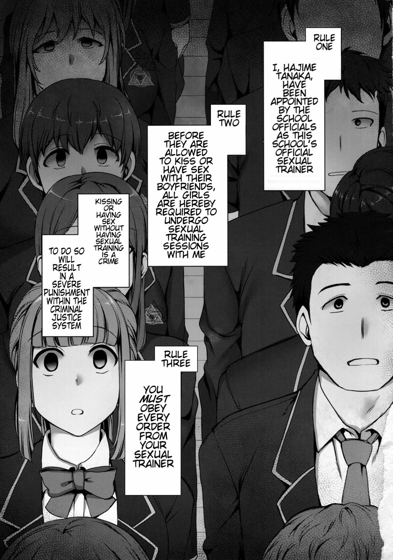 Hypnosis Sex Guidance! [Aiue Oka] 1 . Hypnosis Sex Guidance! - Chapter 1 - Yui Obata And Daiki Tachibana  [Aiue Oka] – page 3