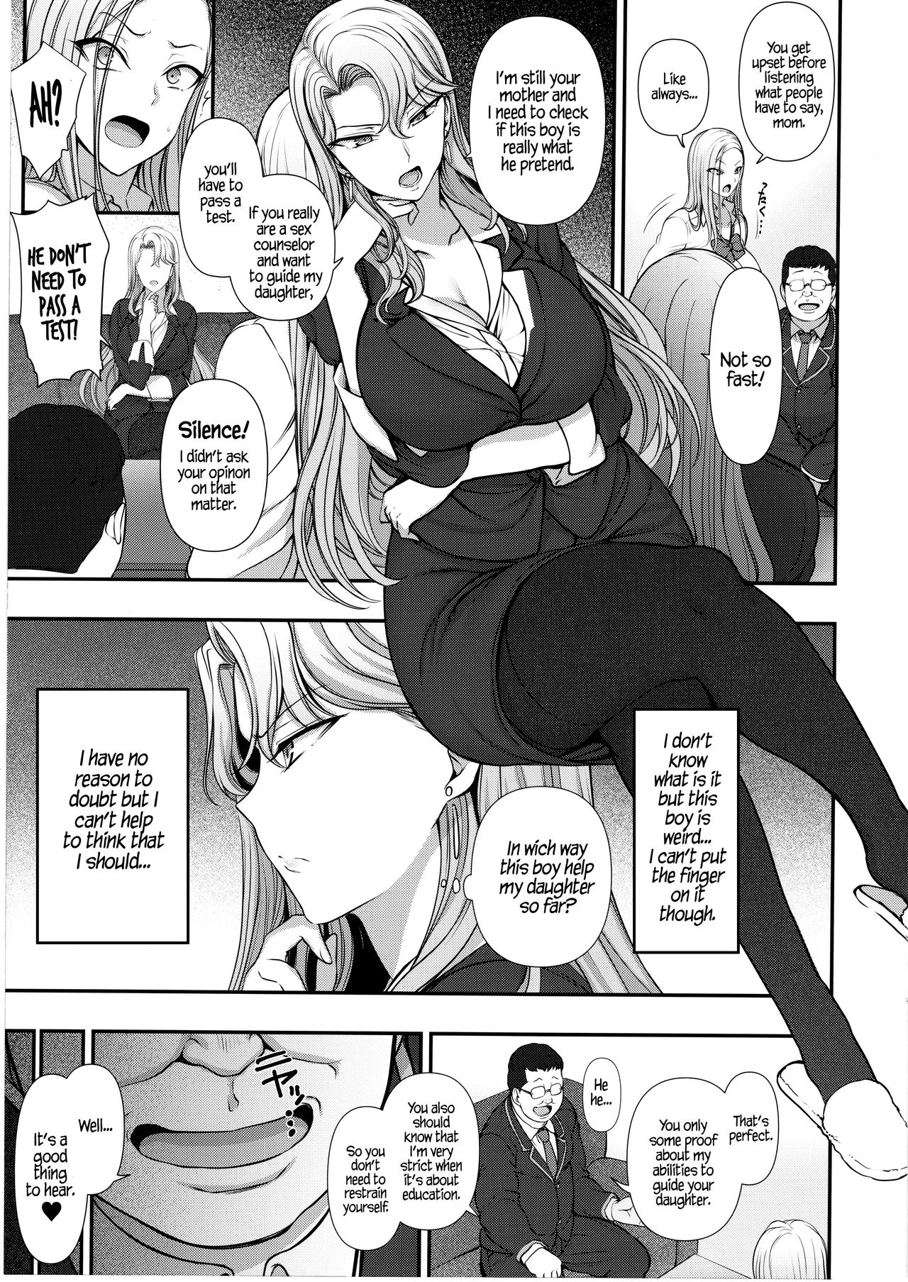 Hypnosis Sex Guidance! [Aiue Oka] 5 . Hypnosis Sex Guidance! - Kurashiki Reika No Baai [Aiue Oka] – page 6