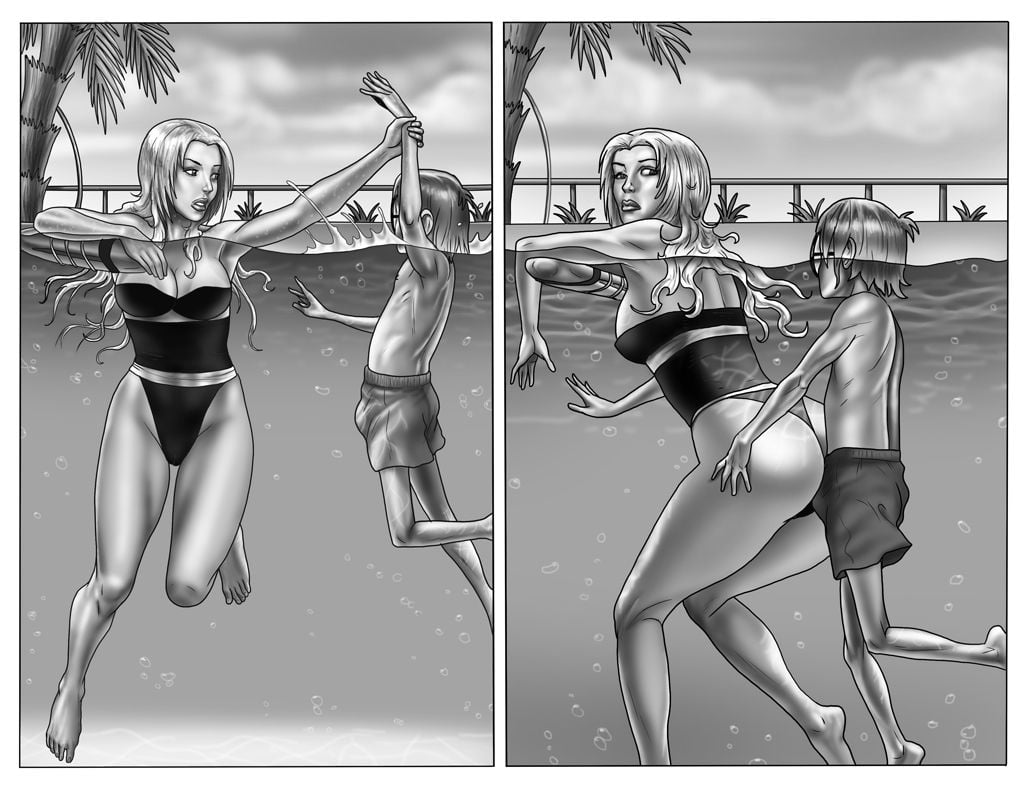 MILFToon Beach [MILFToon] 5 . Lifeguard - MILFToon Beach [MILFToon] – page 4