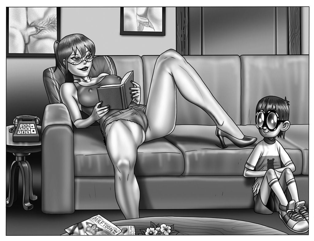 MILFToon Beach [MILFToon] 9 . Nanny - MILFToon Beach [MILFToon] – page 1