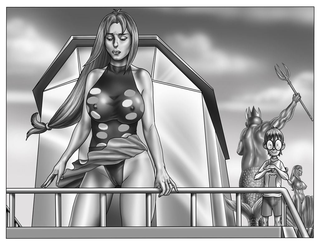 MILFToon Beach [MILFToon] 8 . Mom - MILFToon Beach [MILFToon] – page 1