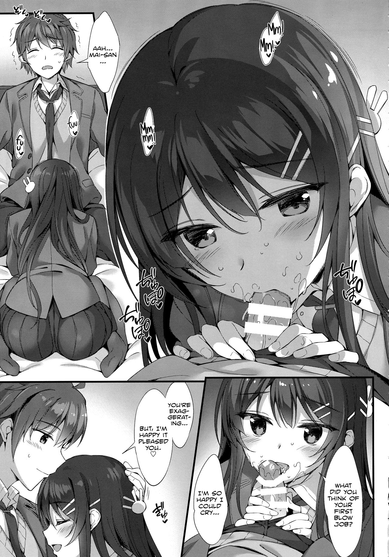 I Want to Flirt With Mai-senpai (Rascal Does Not Dream of Bunny Girl Senpai) [Oryou] 1. I Want to Flirt With Mai-senpai - Chapter 1 (Rascal Does Not Dream of Bunny Girl Senpai) [Oryou] – page 8