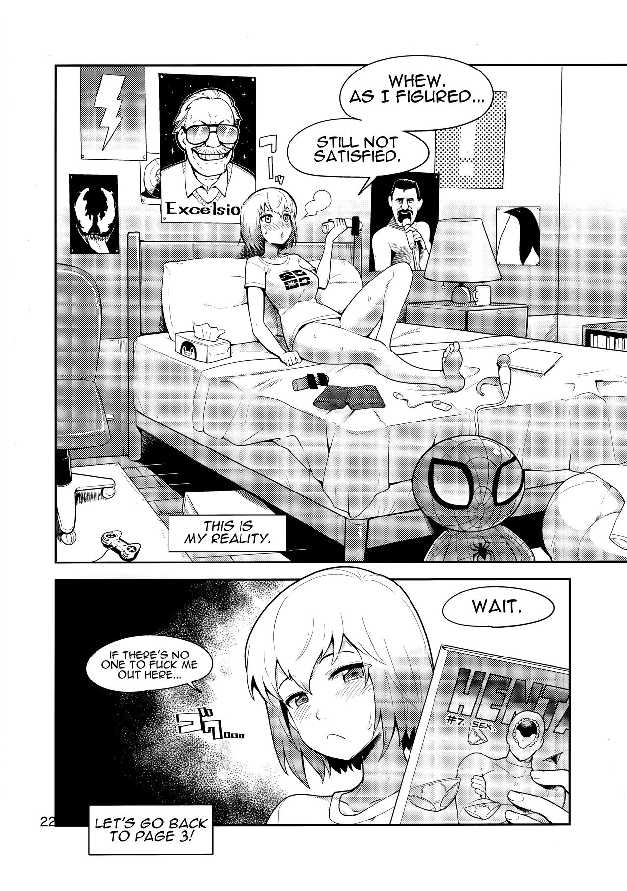 Gwenpool – Jumping Into an Indecent World (Gwenpool) [Bowieknife] 1 . Gwenpool  - Jumping Into an Indecent World (Gwenpool) [Bowieknife] – page 22