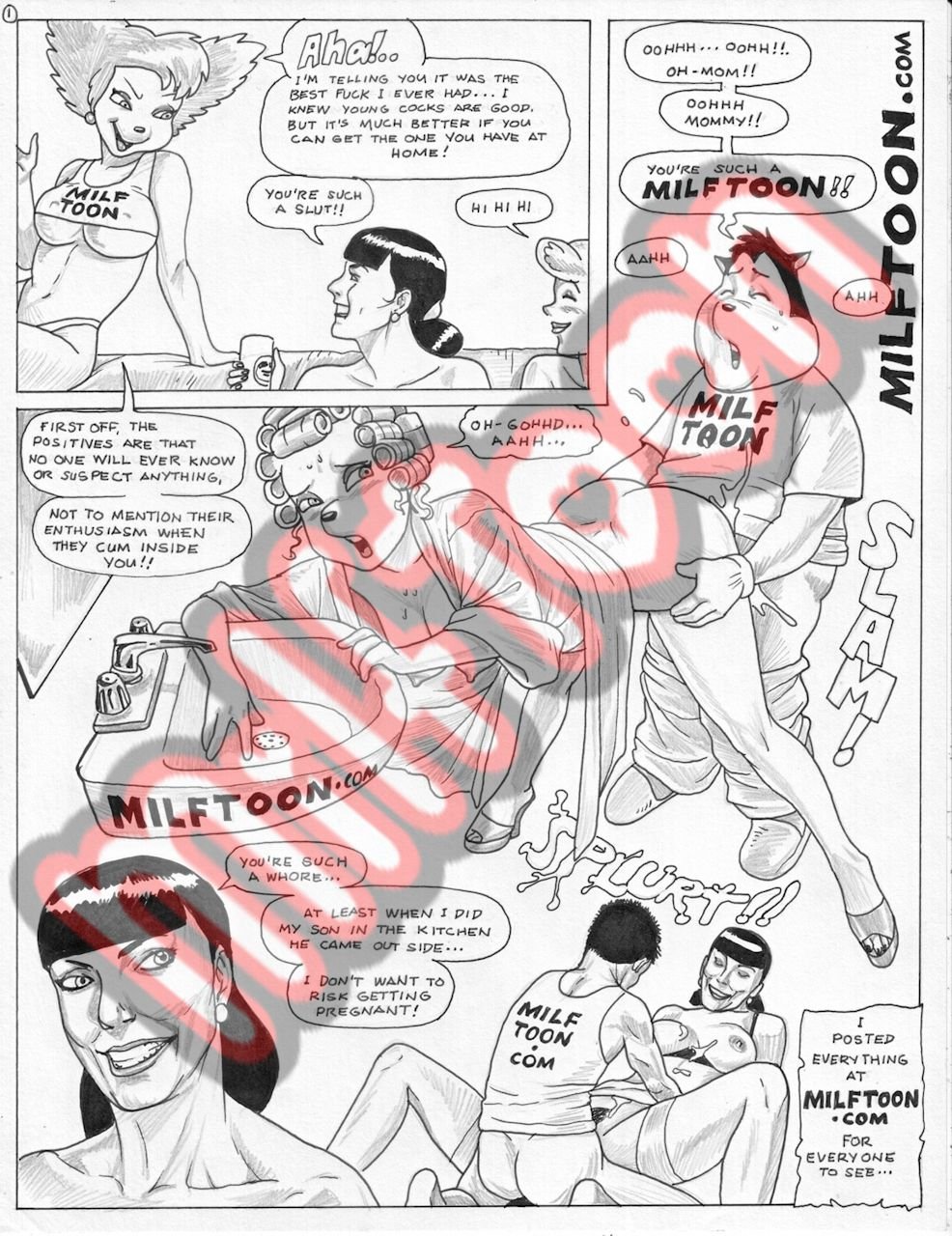 Pinups [MILFToon] 1 . Pinups [MILFToon] – page 12