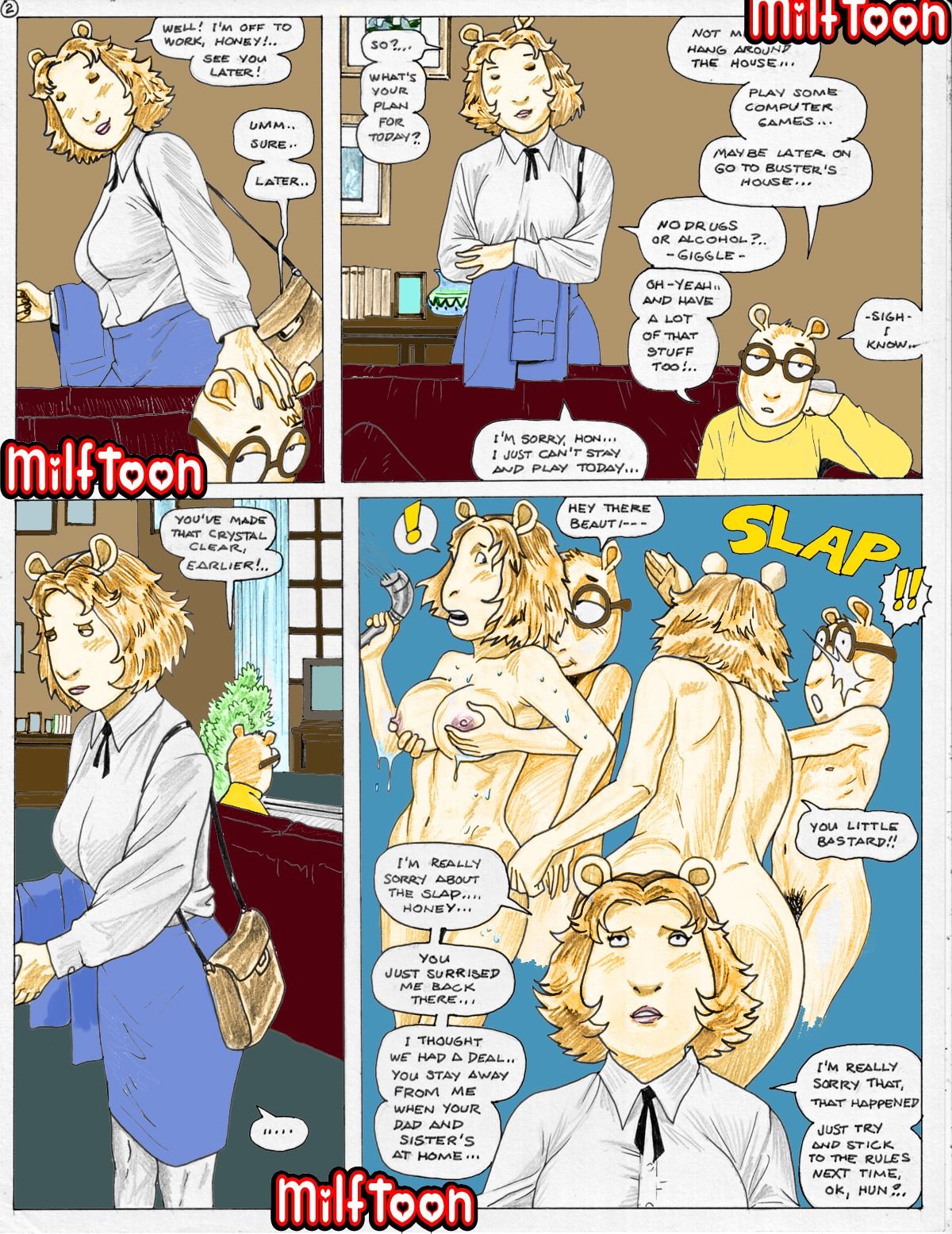 Arthur (Arthur) [MILFToon] 1 . Arthur - Colorized - Chapter 1 (Arthur) [MILFToon] – page 2