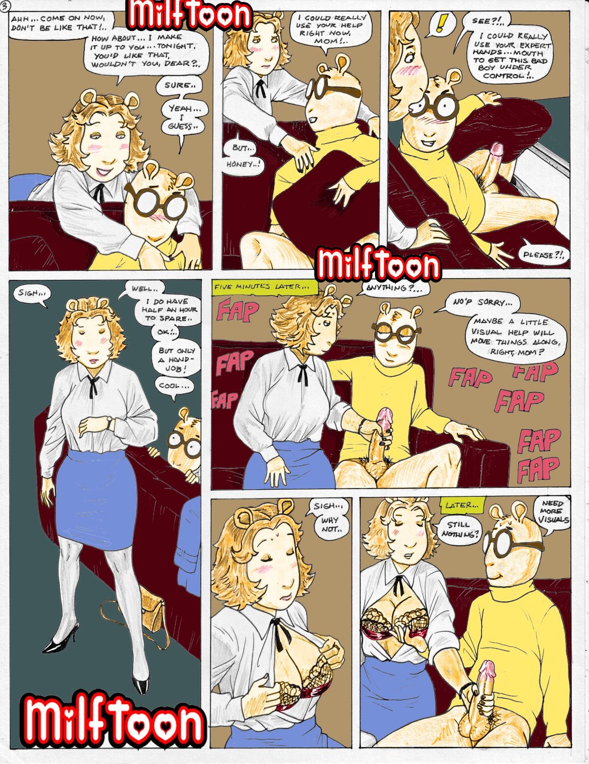 Arthur (Arthur) [MILFToon] 1 . Arthur - Colorized - Chapter 1 (Arthur) [MILFToon] – page 3