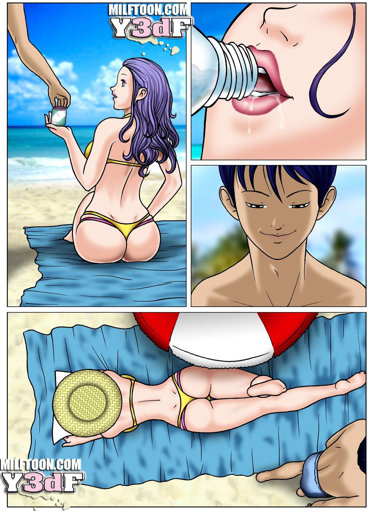 Beach Adventure [MILFToon] 1 . Beach Adventure  - Chapter 1 [MILFToon] – page 5