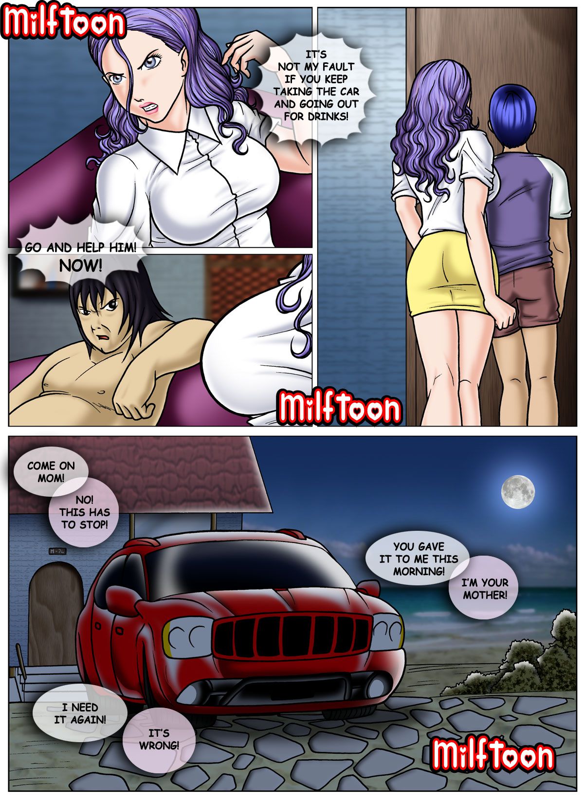 Beach Adventure [MILFToon] 2 . Beach Adventure  - Chapter 2 [MILFToon] – page 2