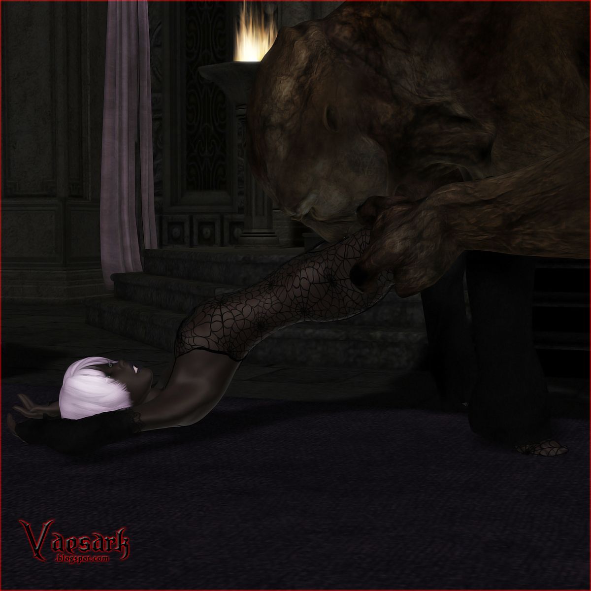 CG [Vaesark] 12 . CG - Chapter 12 - Young Drow Lust [Vaesark] – page 11