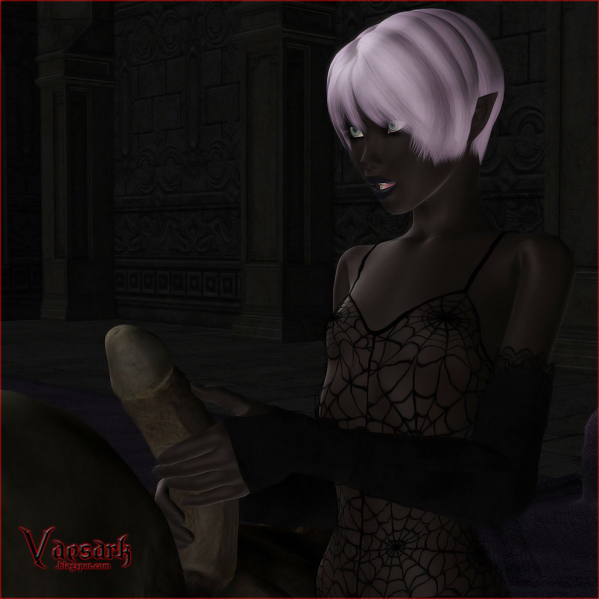 CG [Vaesark] 12 . CG - Chapter 12 - Young Drow Lust [Vaesark] – page 14