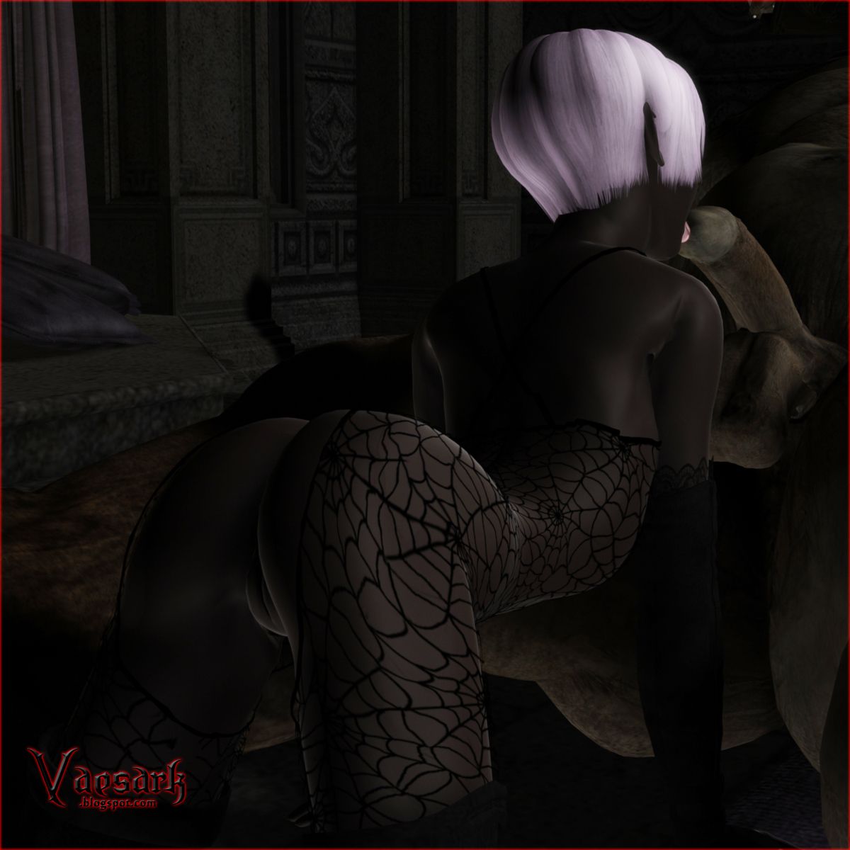 CG [Vaesark] 12 . CG - Chapter 12 - Young Drow Lust [Vaesark] – page 17