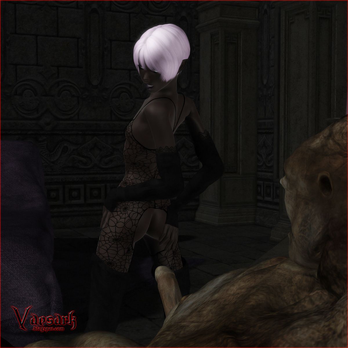 CG [Vaesark] 12 . CG - Chapter 12 - Young Drow Lust [Vaesark] – page 18