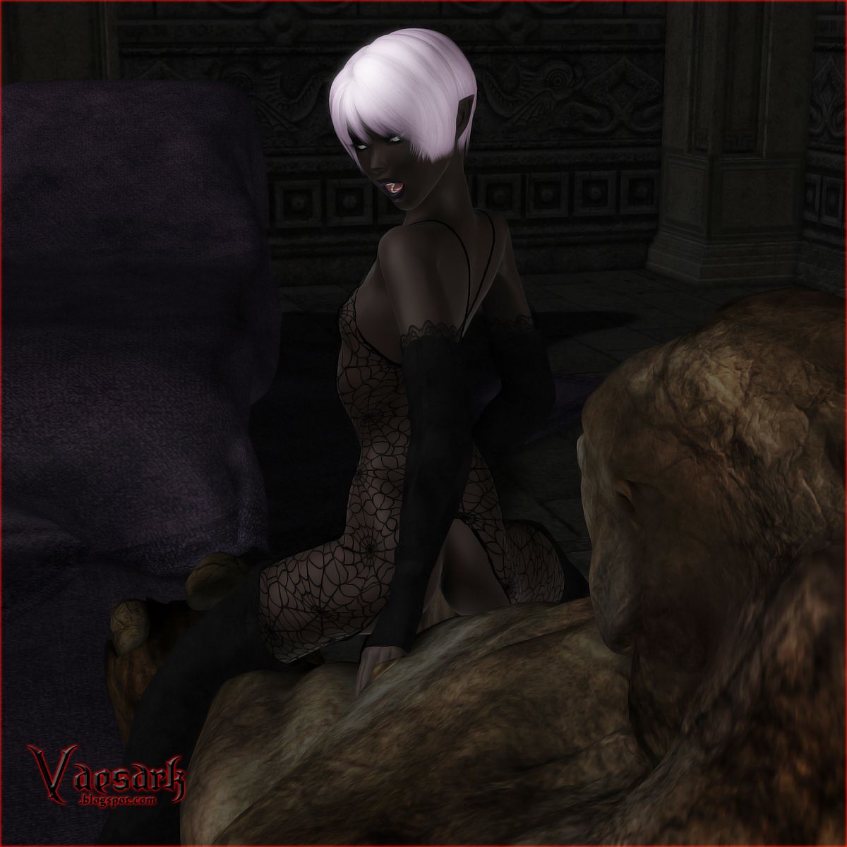 CG [Vaesark] 12 . CG - Chapter 12 - Young Drow Lust [Vaesark] – page 20