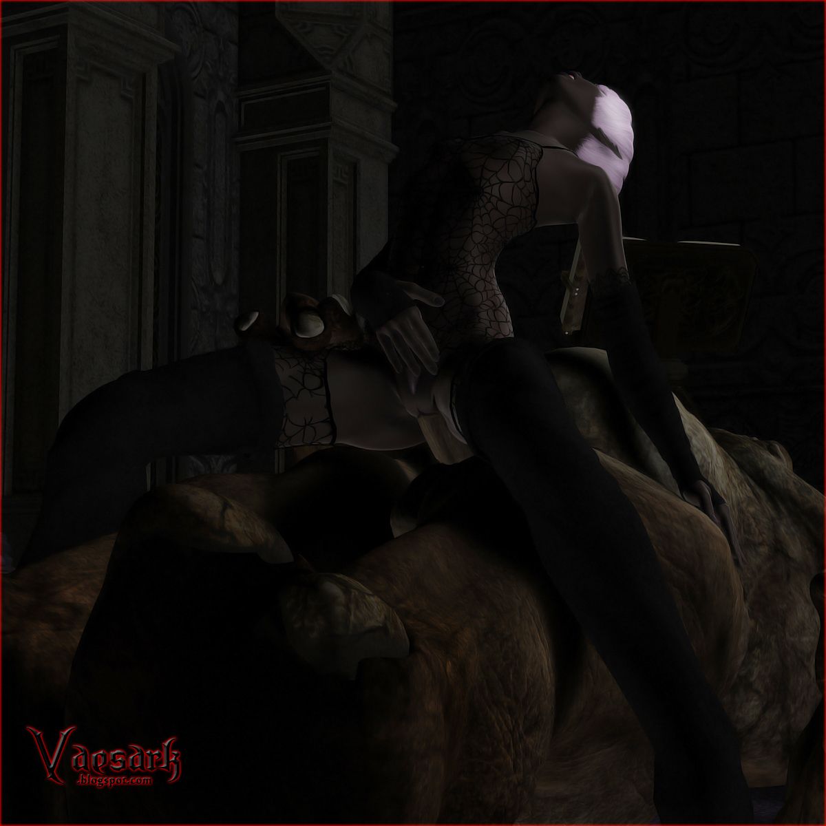 CG [Vaesark] 12 . CG - Chapter 12 - Young Drow Lust [Vaesark] – page 22