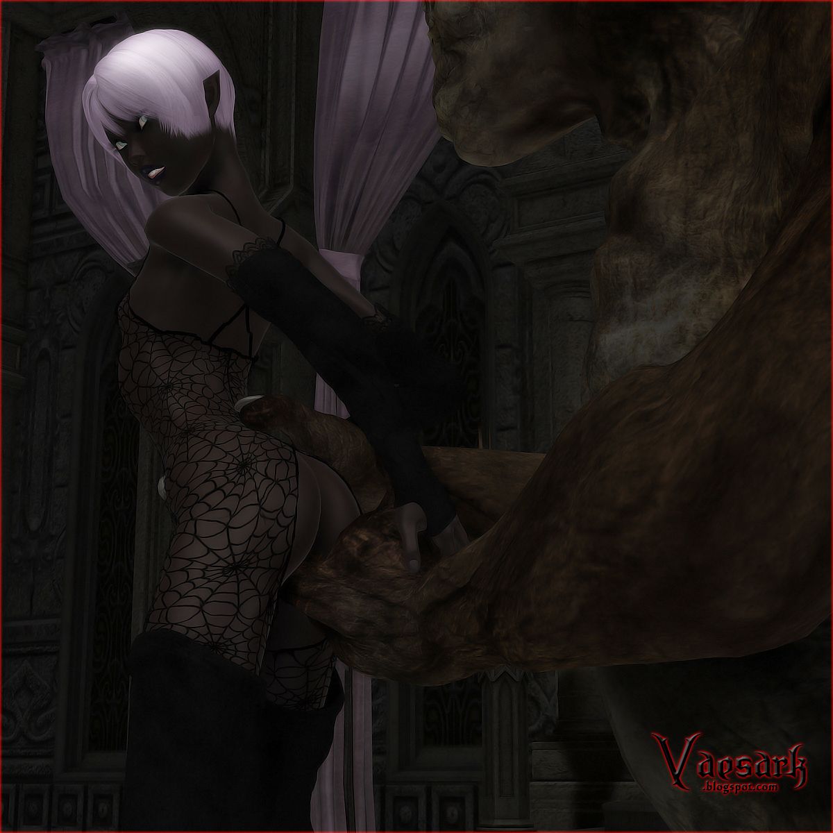 CG [Vaesark] 12 . CG - Chapter 12 - Young Drow Lust [Vaesark] – page 6