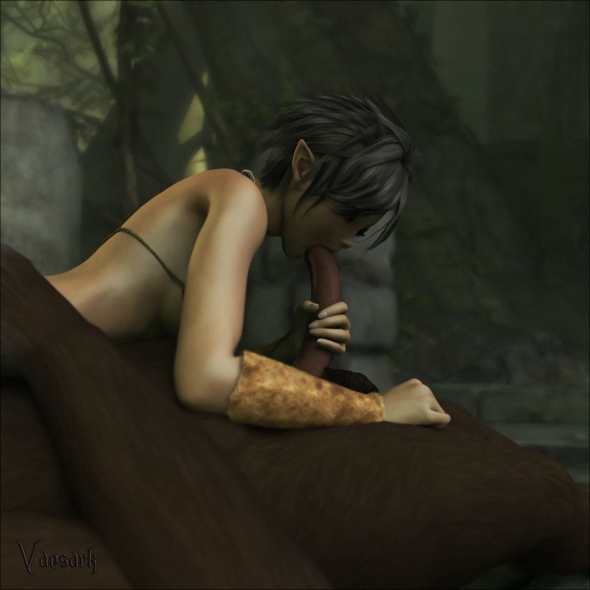CG [Vaesark] 55 . CG - Chapter 55 - Jungle Girl [Vaesark] – page 14