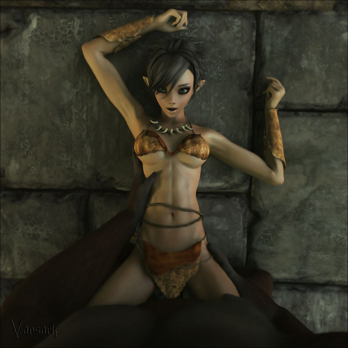CG [Vaesark] 55 . CG - Chapter 55 - Jungle Girl [Vaesark] – page 18