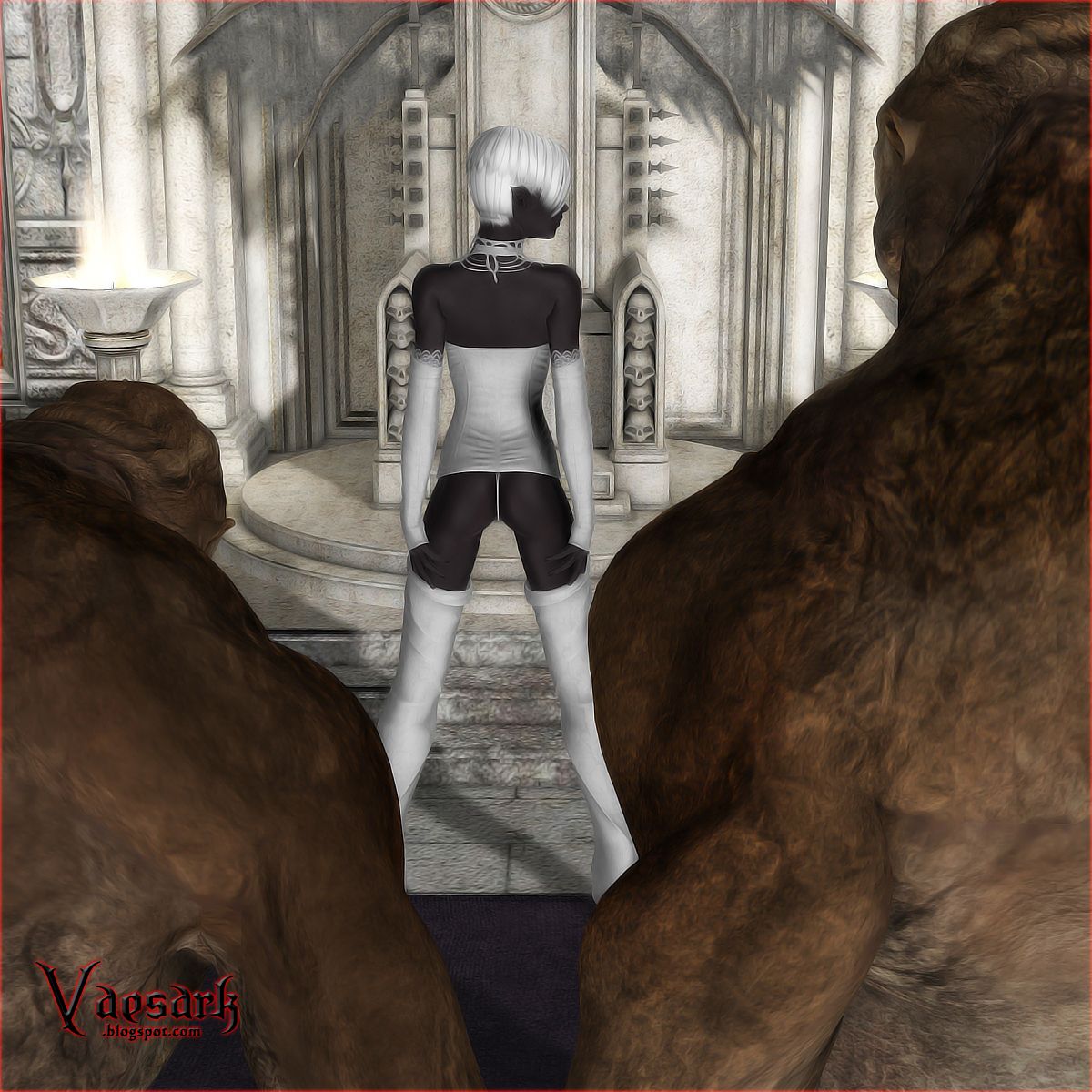 CG [Vaesark] 7 . CG - Chapter 7 - The Lustful Drow [Vaesark] – page 1