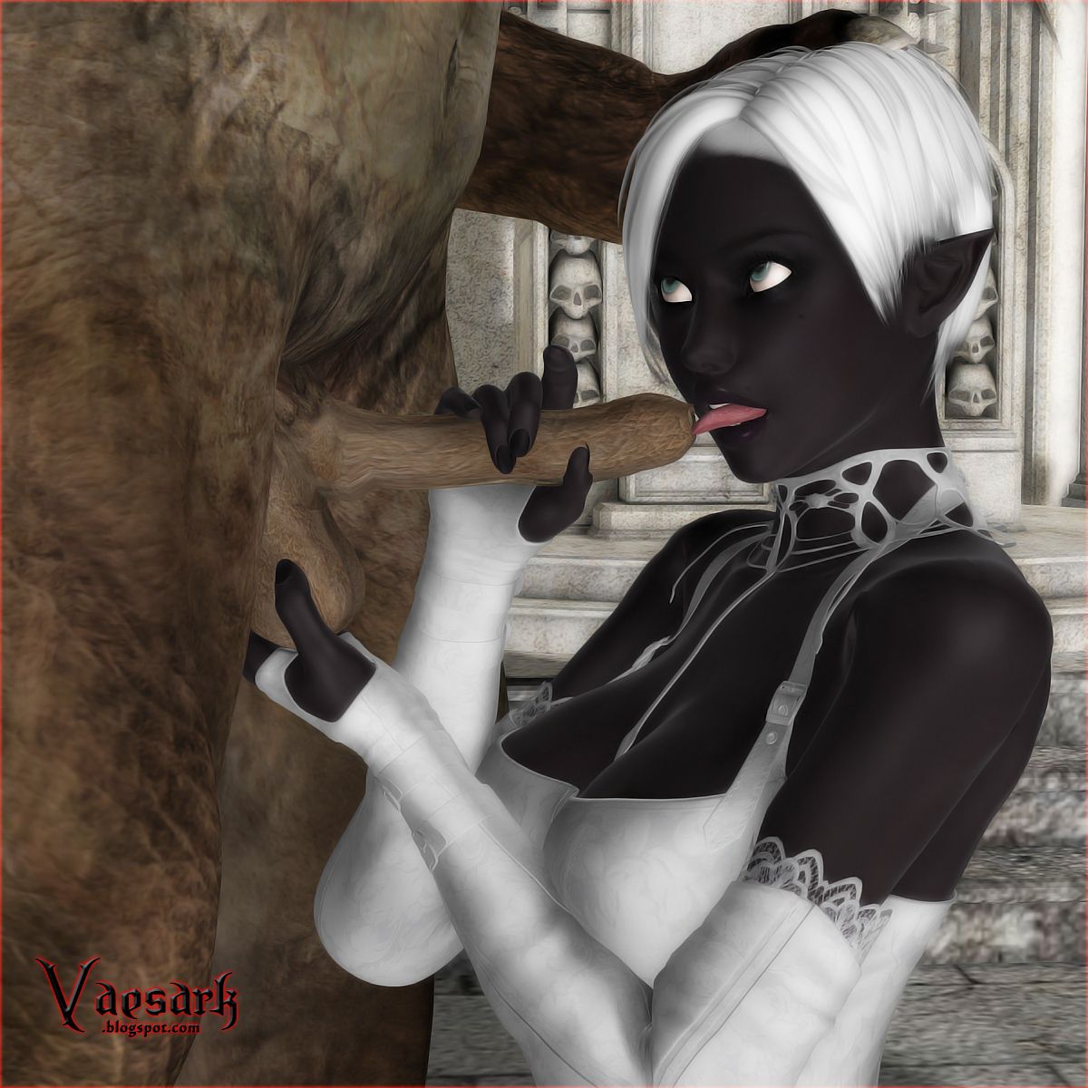 CG [Vaesark] 7 . CG - Chapter 7 - The Lustful Drow [Vaesark] – page 6