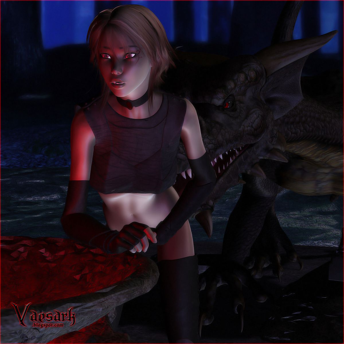 CG [Vaesark] 8 . CG - Chapter 8 - The Black Guardian [Vaesark] – page 19