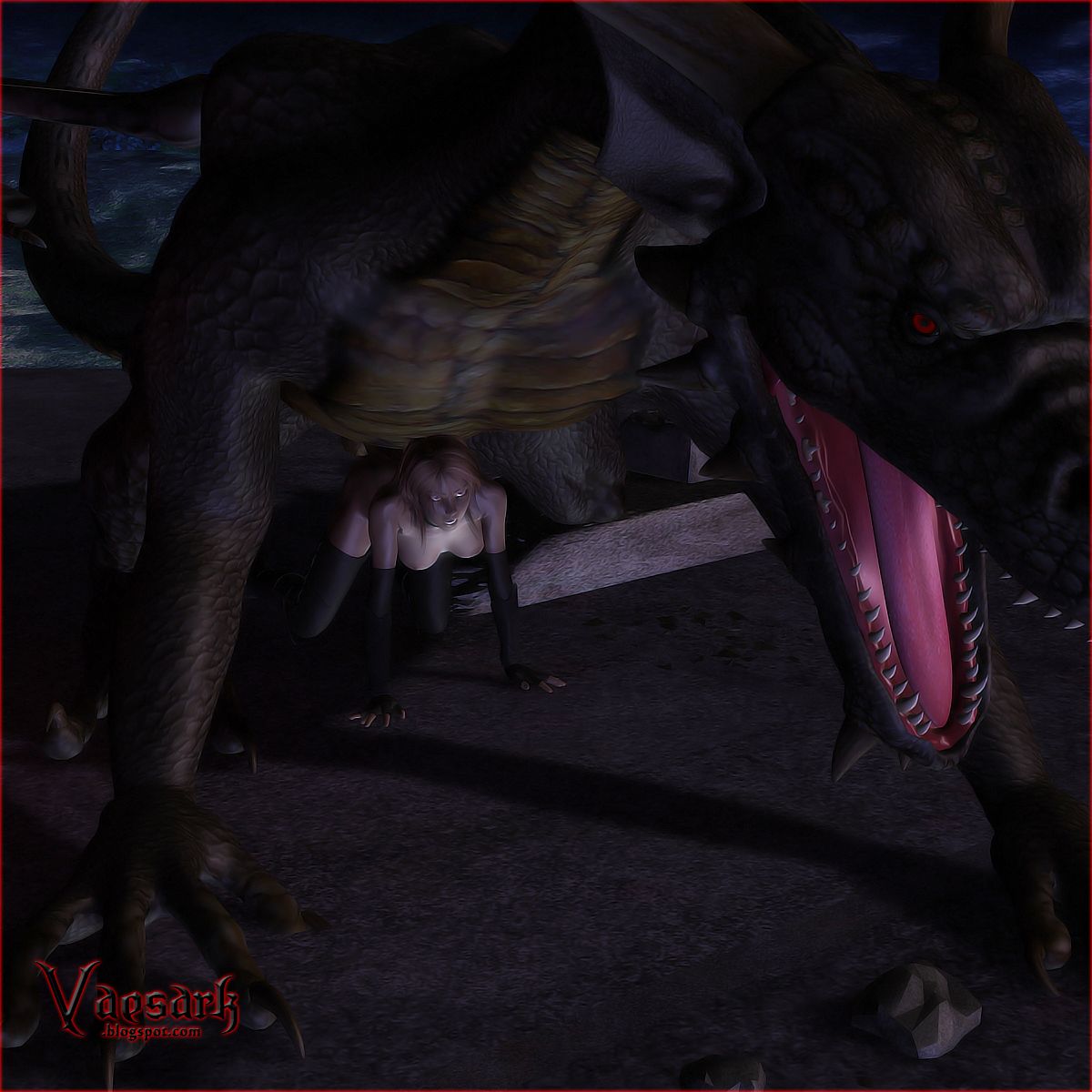 CG [Vaesark] 8 . CG - Chapter 8 - The Black Guardian [Vaesark] – page 34