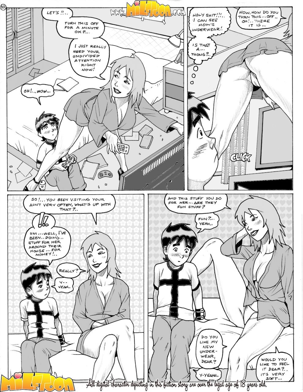 10 Inches (Ben 10) [MILFToon] 1 . 10 Inches  - Chapter 1 (Ben 10) [MILFToon] – page 10