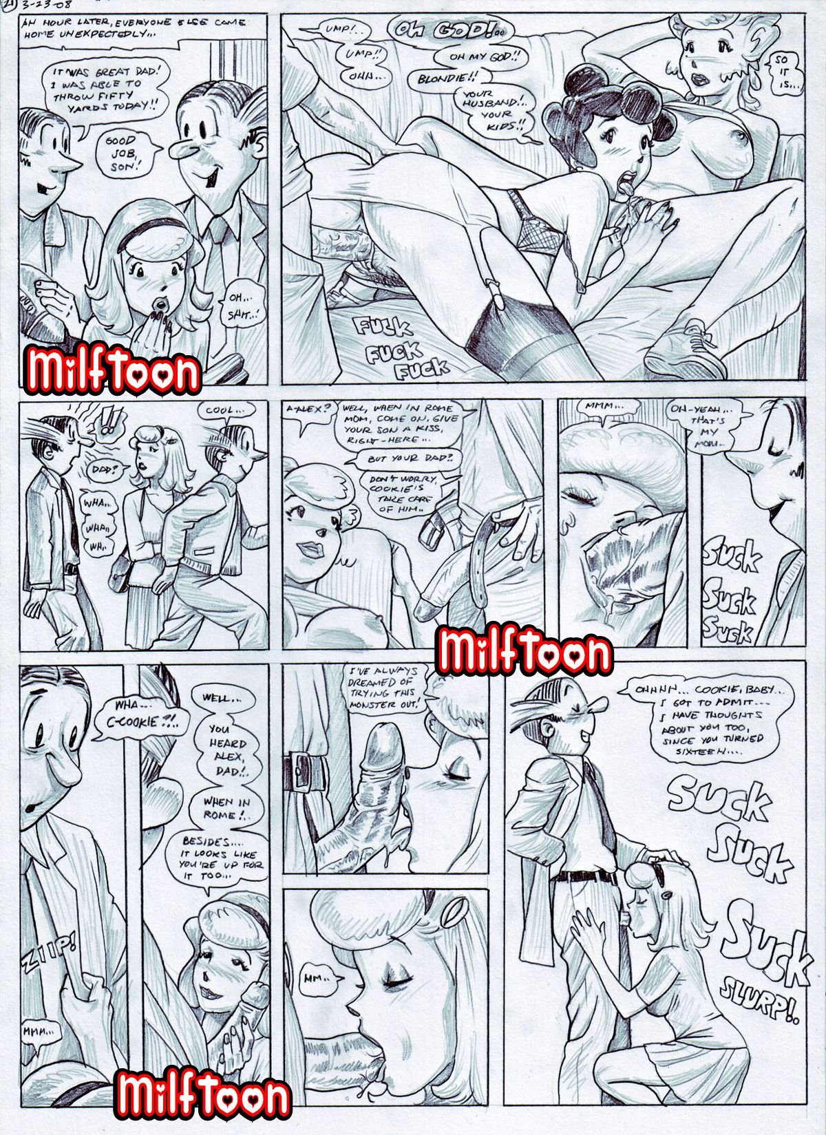 Blondie (The Blondie) [MILFToon] 1 . Blondie - Chapter 1 (The Blondie) [MILFToon] – page 22