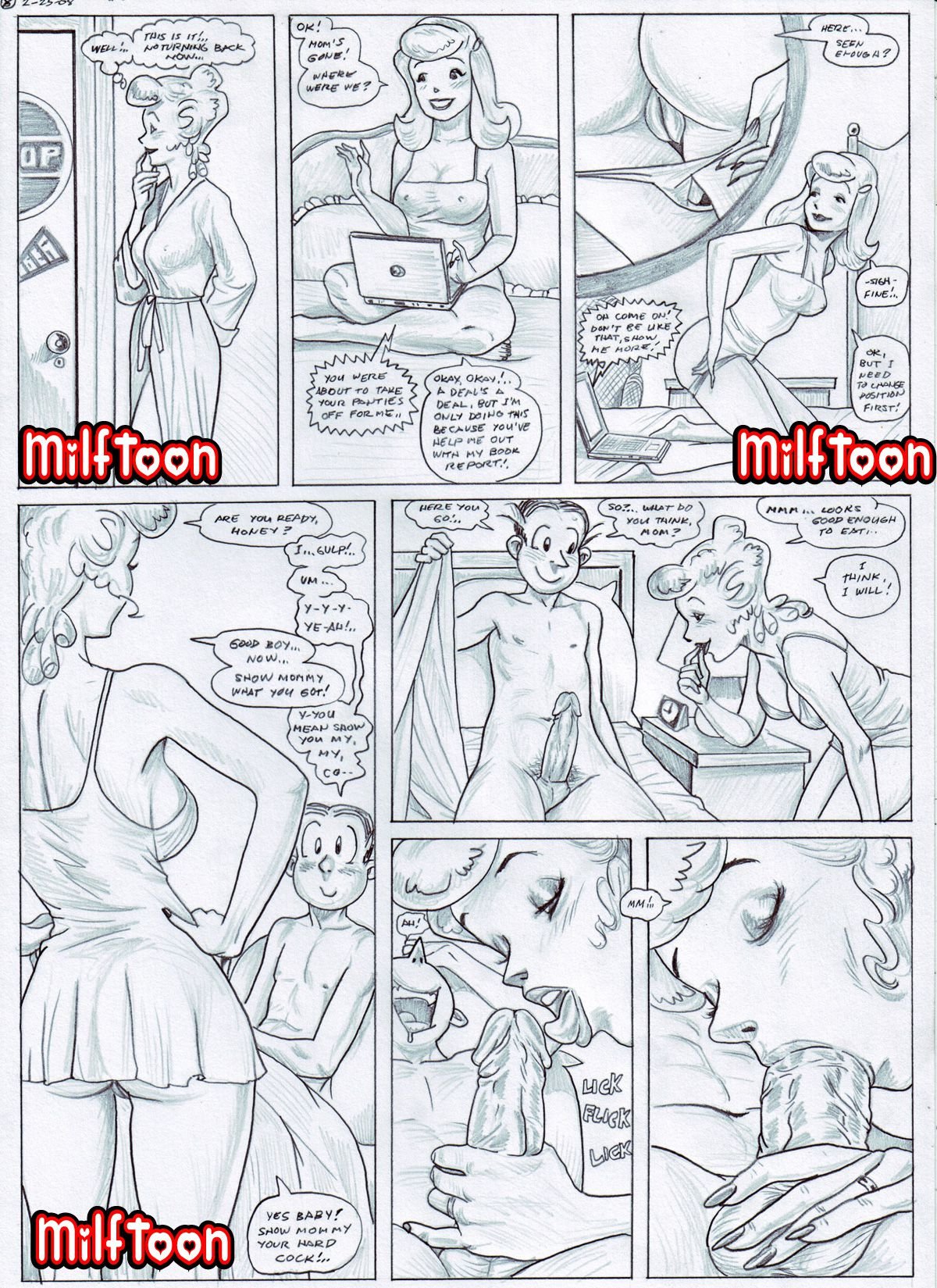 Blondie (The Blondie) [MILFToon] 1 . Blondie - Chapter 1 (The Blondie) [MILFToon] – page 9