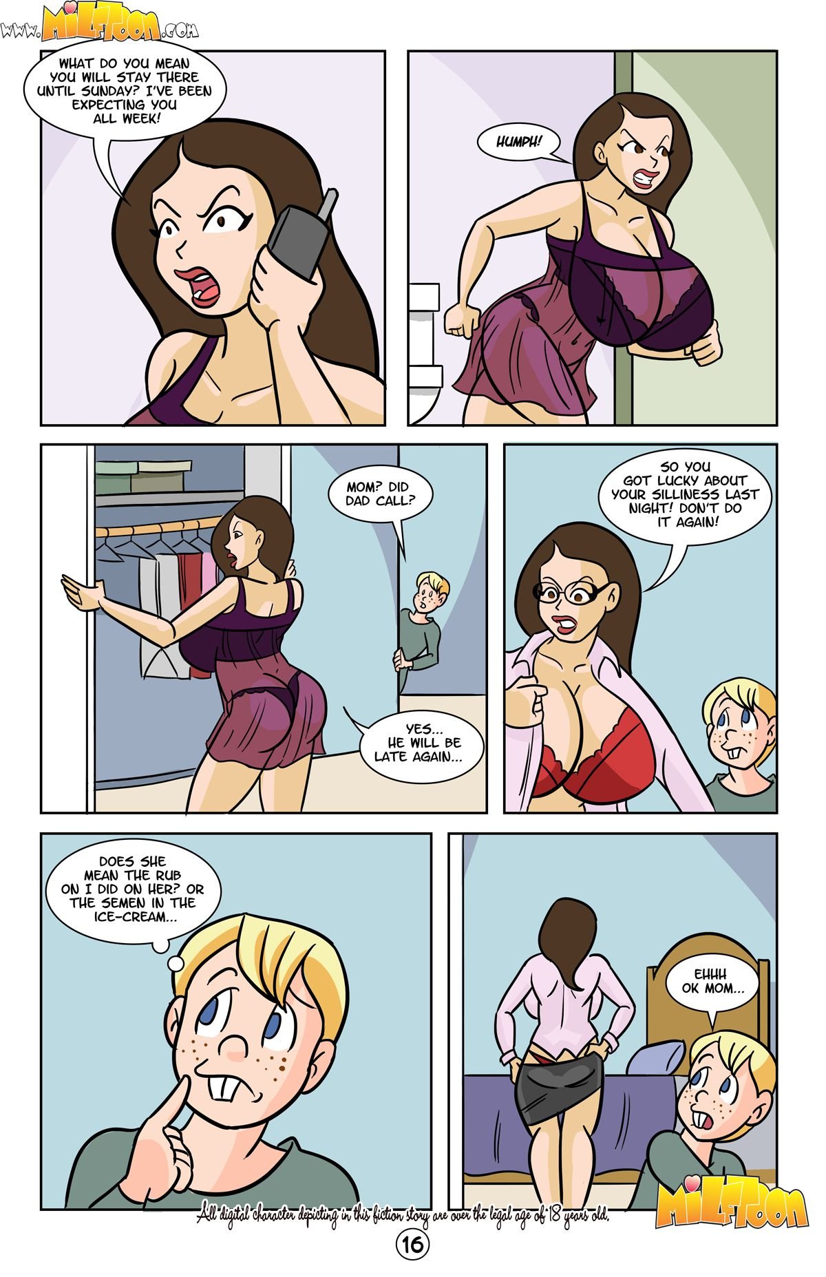 Business Before Pleasure [MILFToon] 1 . Business Before Pleasure  - Chapter 1 [MILFToon] – page 16